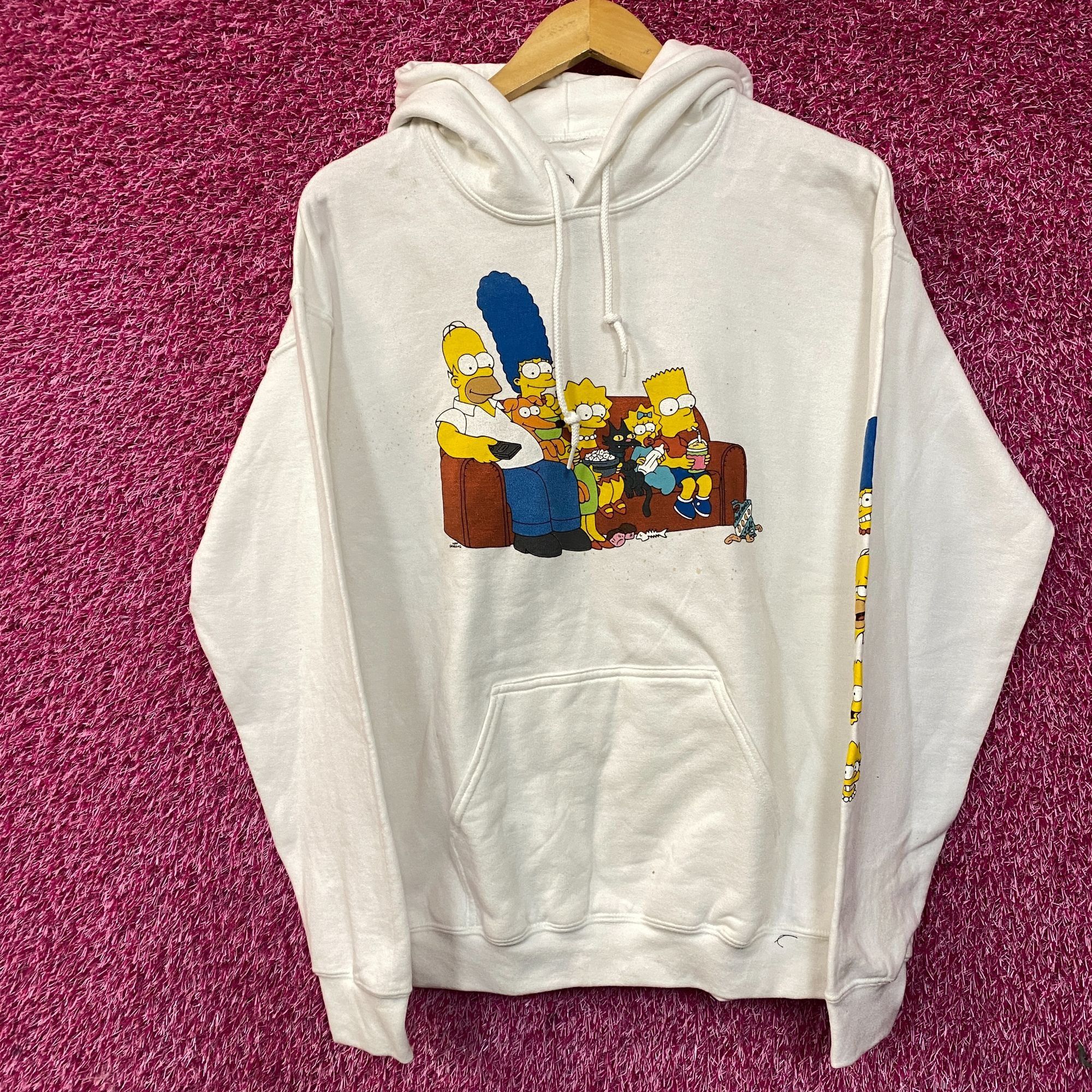Kith × The Simpsons Kith x The Simpsons Family Stack hoodie | Grailed