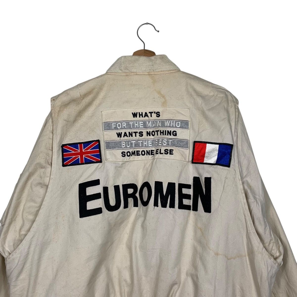 Japanese Brand Japanese Brand Euromen Bomber Jacket Size US L / EU 52-54 / 3 - 7 Thumbnail