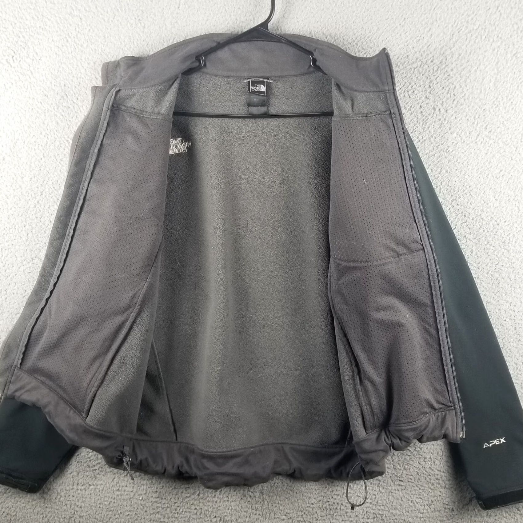 The North Face The North Face Jacket Men Medium APEX Bionic Softshell Black Gray Colorblock Zip Size US M / EU 48-50 / 2 - 7 Thumbnail