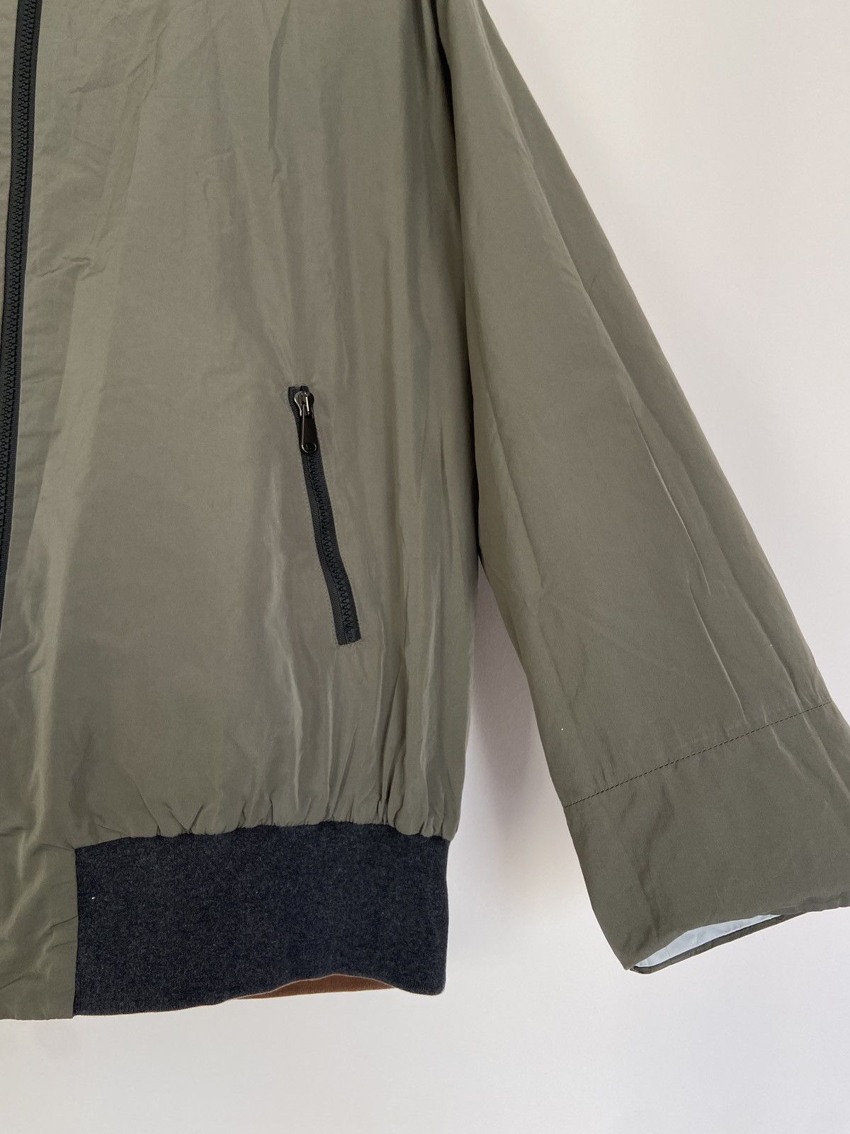 Brunello Cucinelli Brunello Cucinelli 2Tone Reversible Hood Jacket Size M / US 6-8 / IT 42-44 - 12 Thumbnail