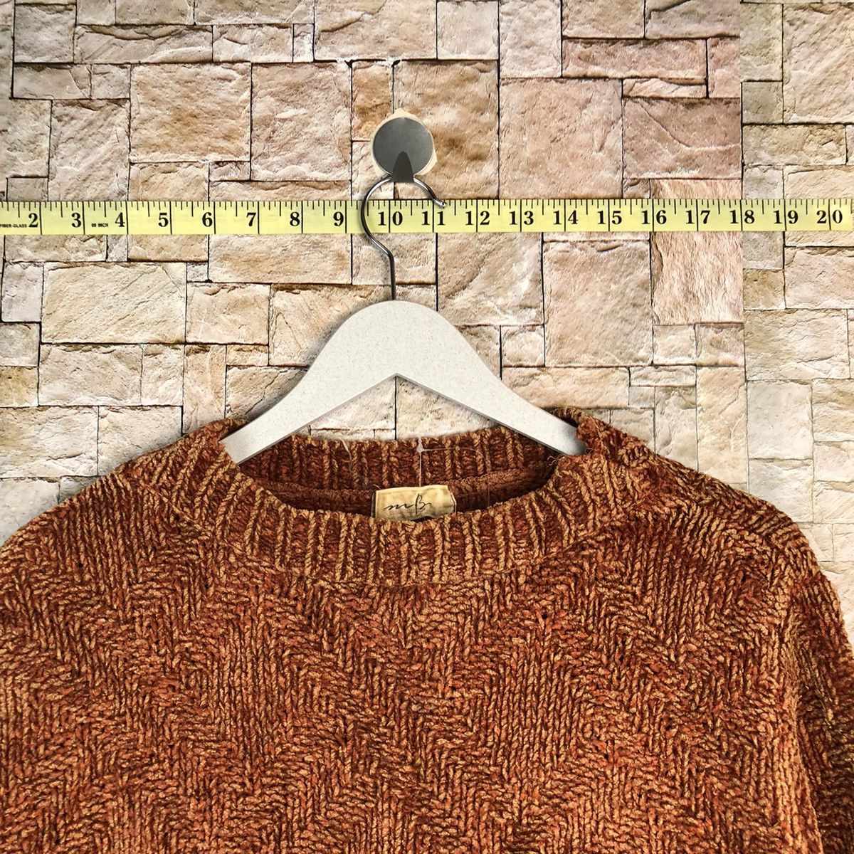 Homespun Knitwear × Japanese Brand MB Brown vintage Knitwear #A1073 Size M / US 6-8 / IT 42-44 - 4 Thumbnail
