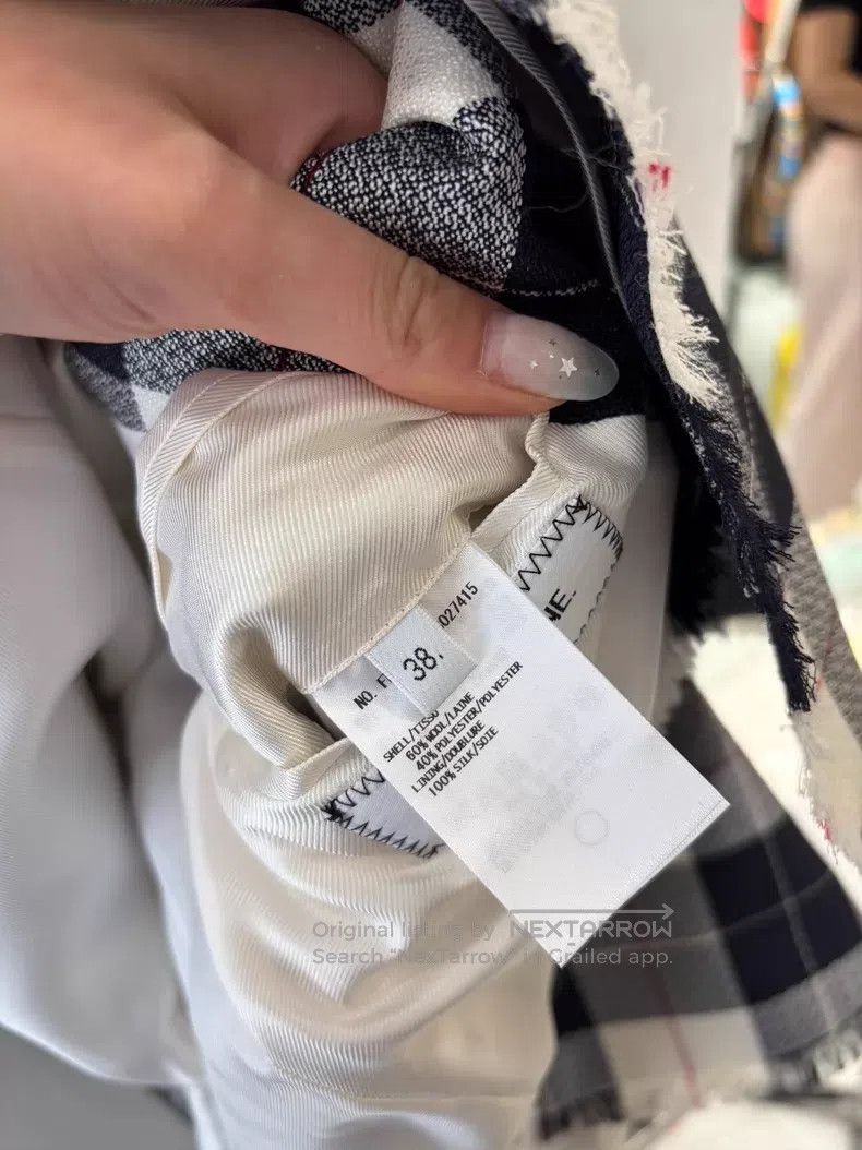 Thom Browne Thom Browne Plaid Wool Jacket Size XS / US 0-2 / IT 36-38 - 4 Thumbnail