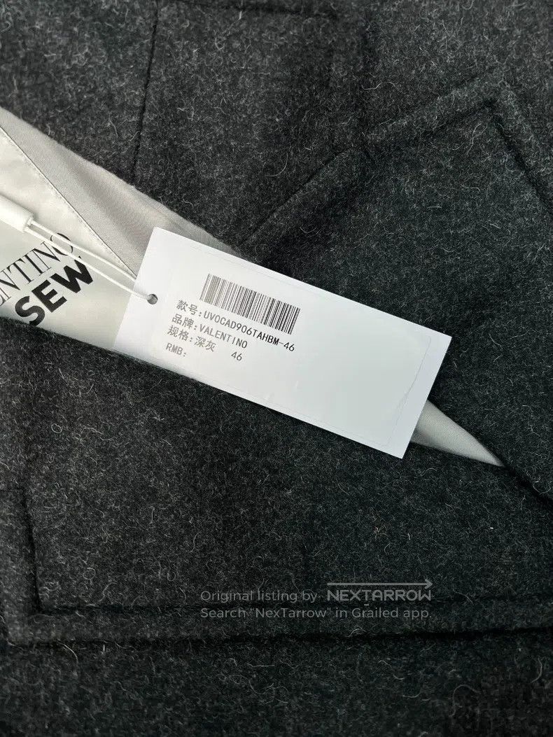 Valentino Valentino Single-breasted color-blocked striped coat Size US S / EU 44-46 / 1 - 9 Thumbnail