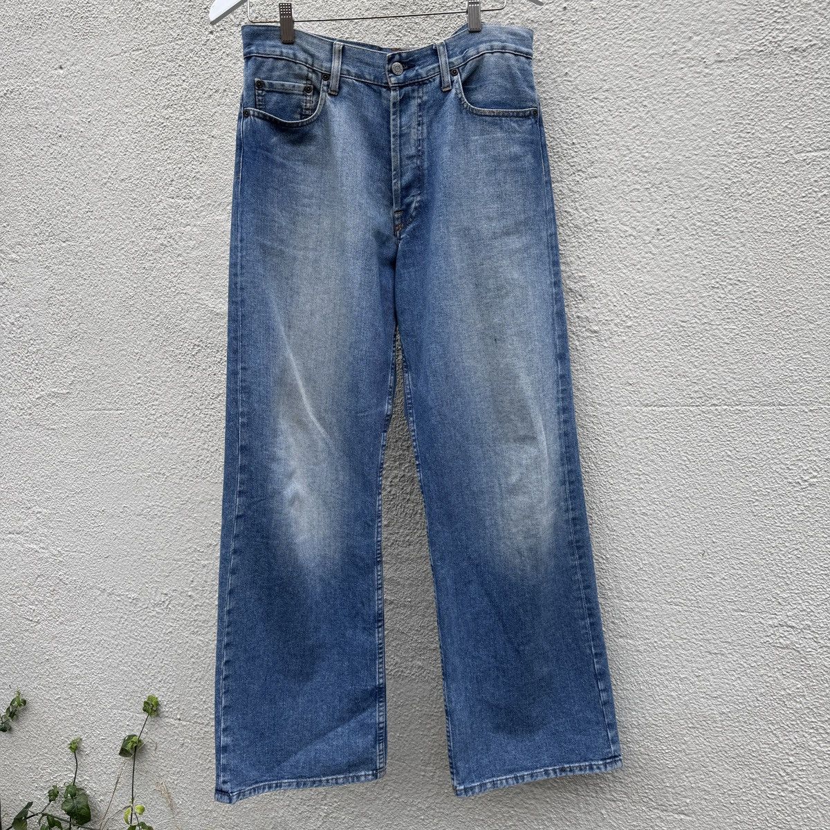 Y-3 Y-3 by Yohji Yamamoto Wide Leg Denim Jeans Size US 32 / EU 48 - 1 Thumbnail