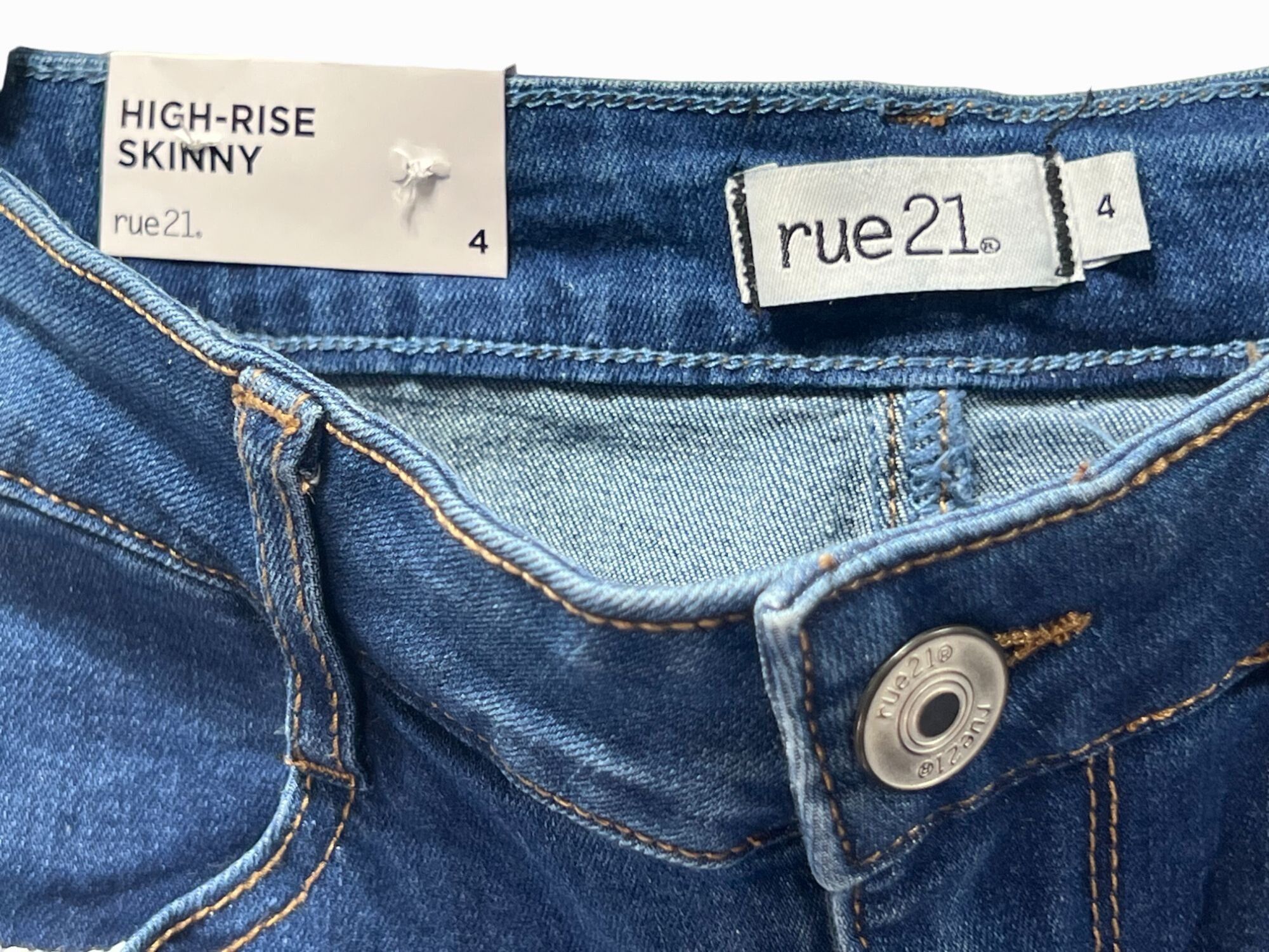 rue21 Rue 21 - Women's Ultimate Stretch High-Rise Skinny Jeans Dis Size 27" / US 4 / IT 40 - 11 Thumbnail