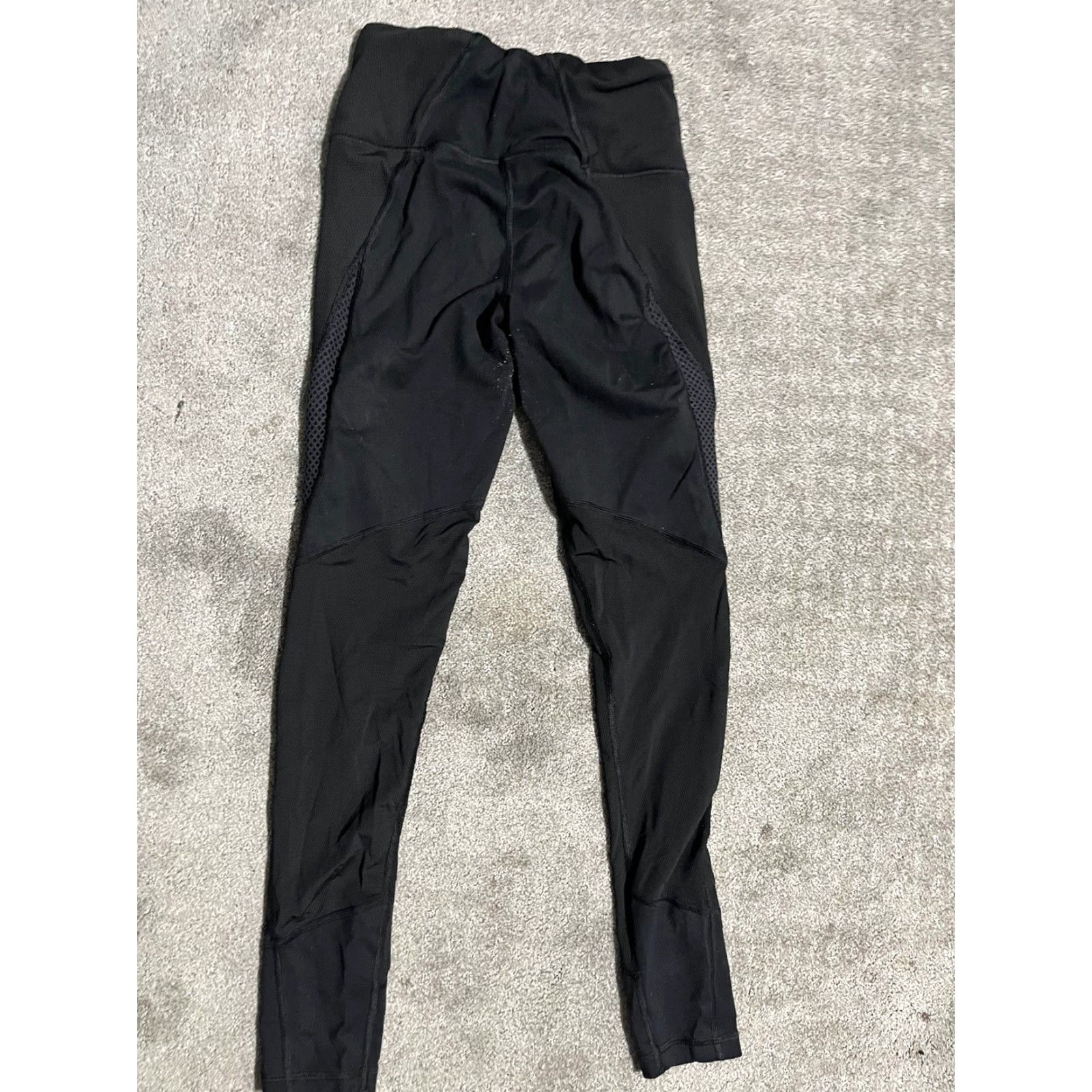 Victoria's Secret VINTAGE Victoria's Secret VSX Sport Black Activewear Leggings XS 29" Compression Athletic Womens Size 26" / US 2 / IT 38 - 3 Thumbnail