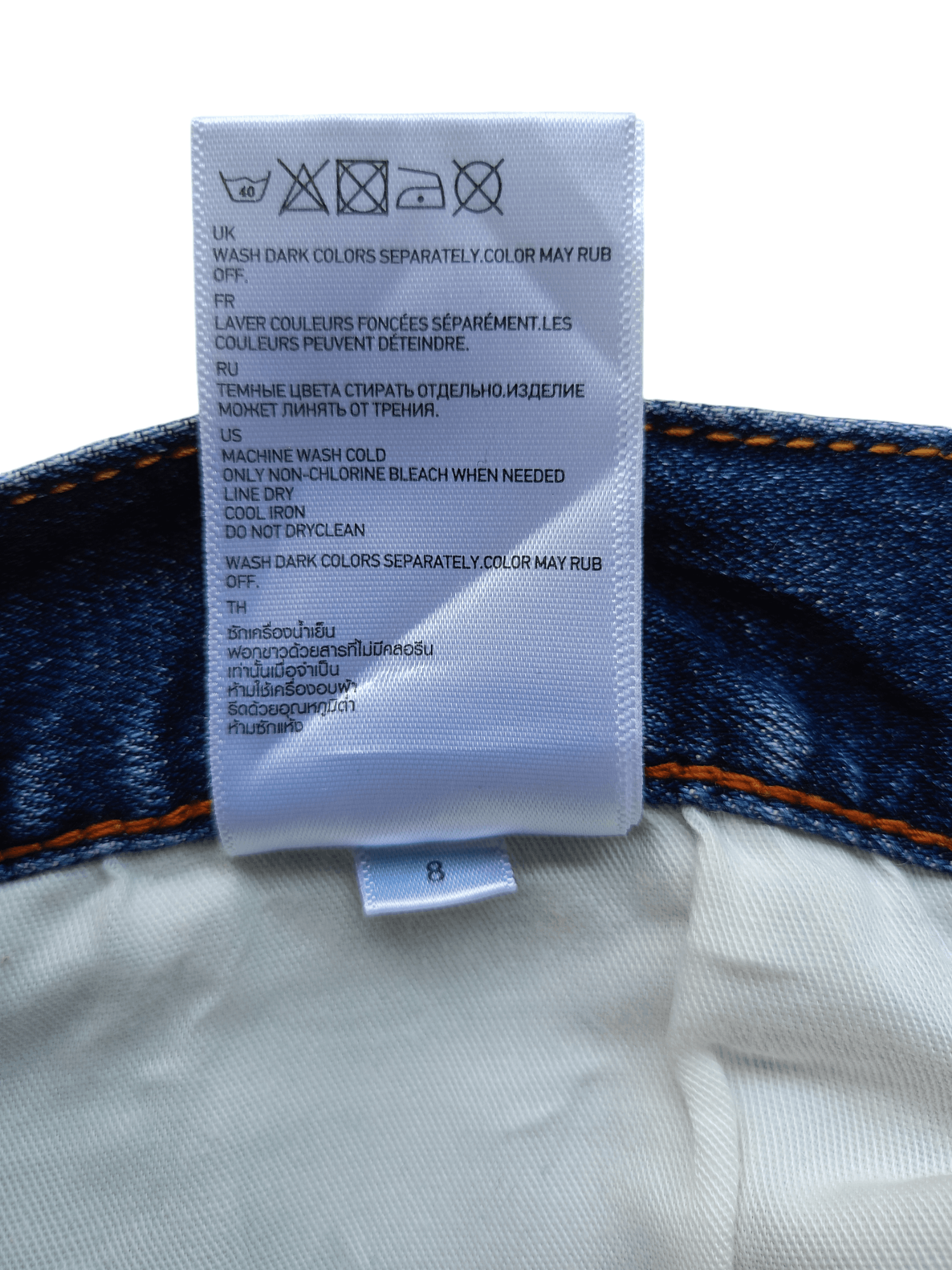 Uniqlo × Vintage UNIQLO UJ Distressed Vintage Streetwear Denim Size US 32 / EU 48 - 16 Thumbnail