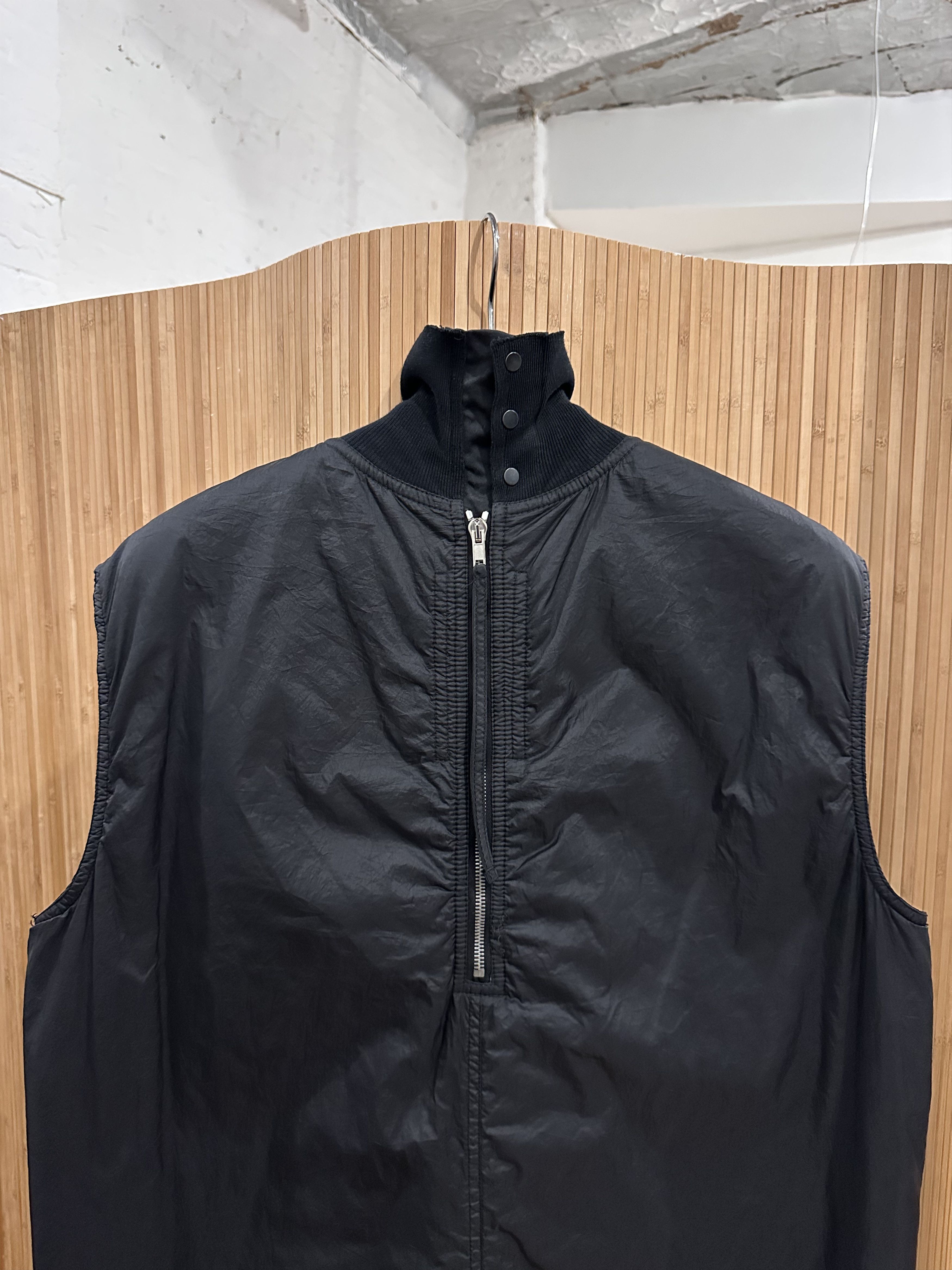 Rick Owens Drkshdw RIck Owens DRKSHDW 15FW Padded Highneck Sleeveless Top Size US L / EU 52-54 / 3 - 4 Thumbnail