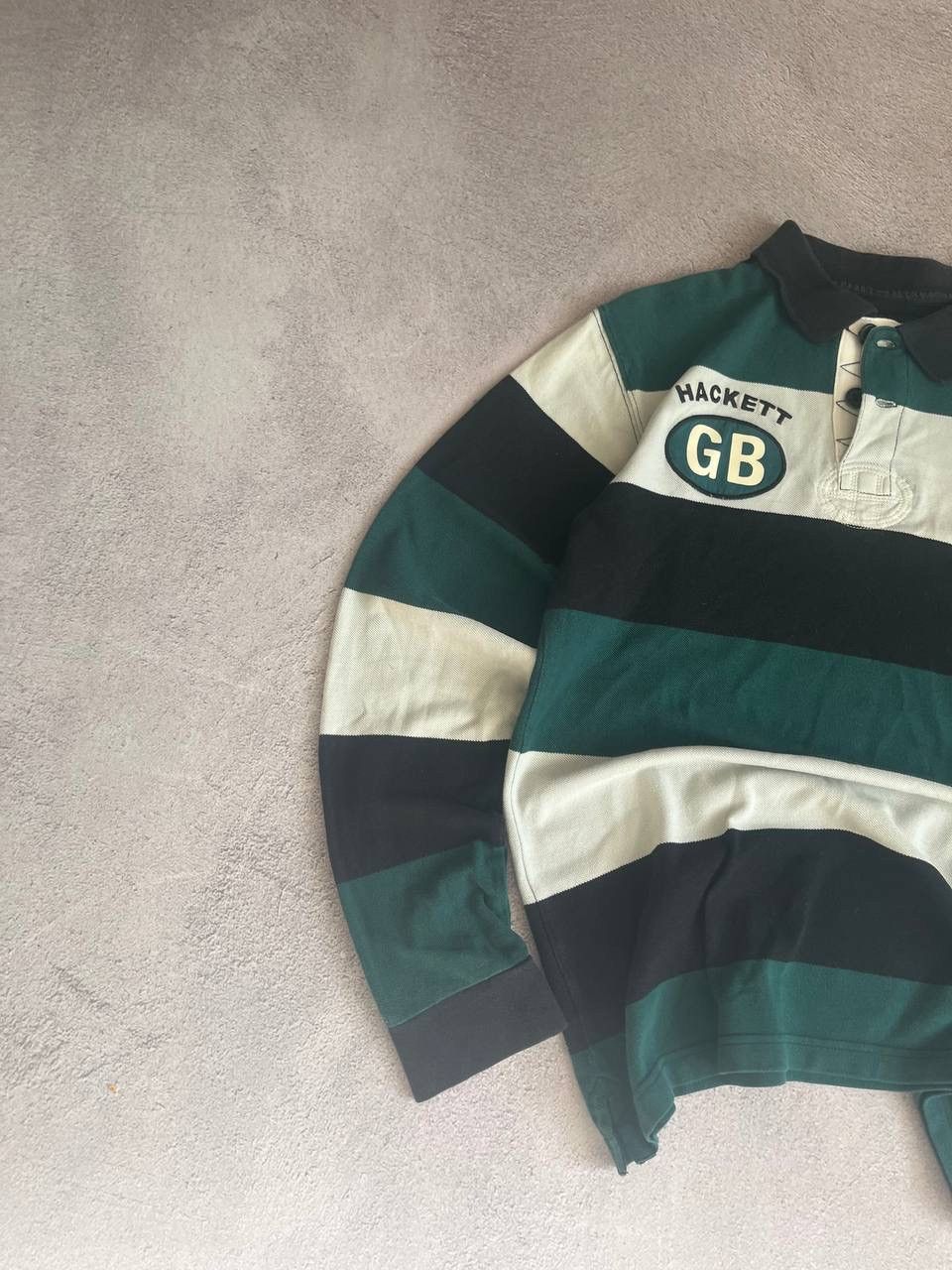 Polo Ralph Lauren × Vintage Polo Ralph Lauren style Aston Martin distressed rugby Size US S / EU 44-46 / 1 - 3 Thumbnail