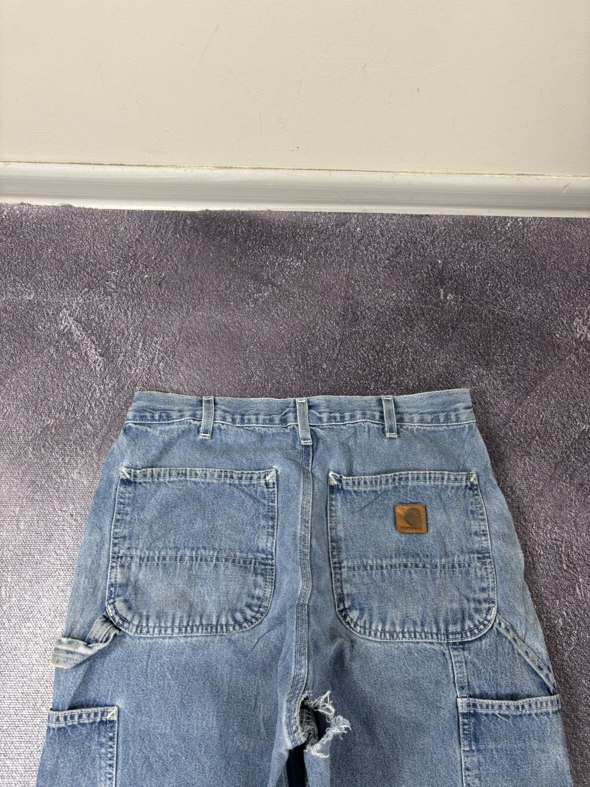 Carhartt Vintage Carhartt Original Dungaree Fit Y2K Work Baggy Jeans Size US 32 / EU 48 - 6 Thumbnail