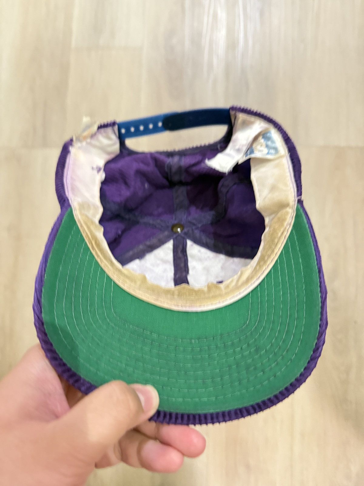 NBA × Vintage Vintage 80s 90s LA Lakers Corduroy Hat Size ONE SIZE - 5 Thumbnail