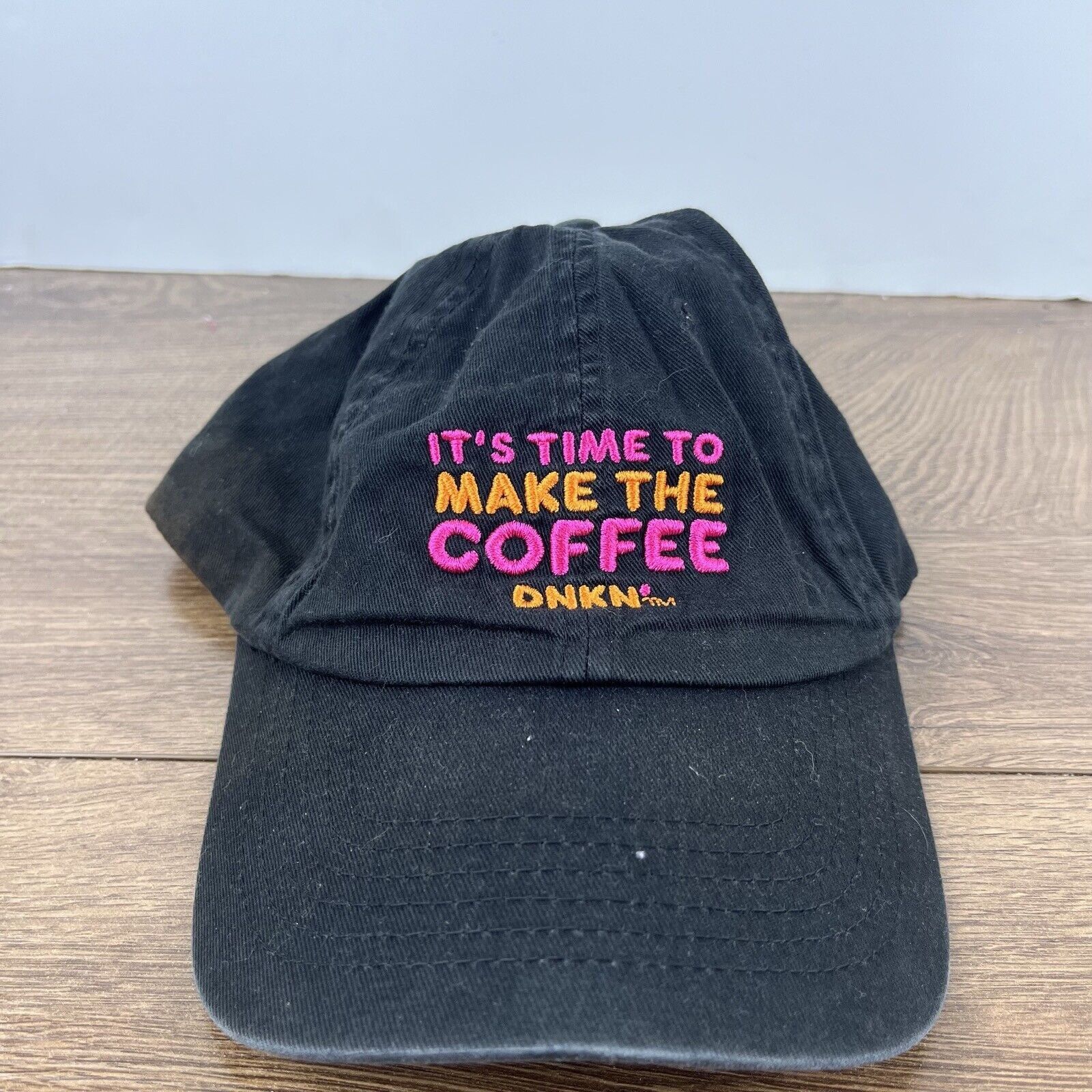 Other Dunkin' Donuts Hat Time to Make Coffee Black Adjustable Hat Size ONE SIZE - 4 Thumbnail