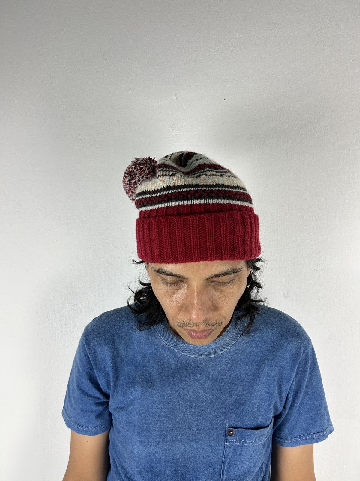 Issey Miyake × Japanese Brand Sunaokuwahara - Beanie Size ONE SIZE - 2 Thumbnail