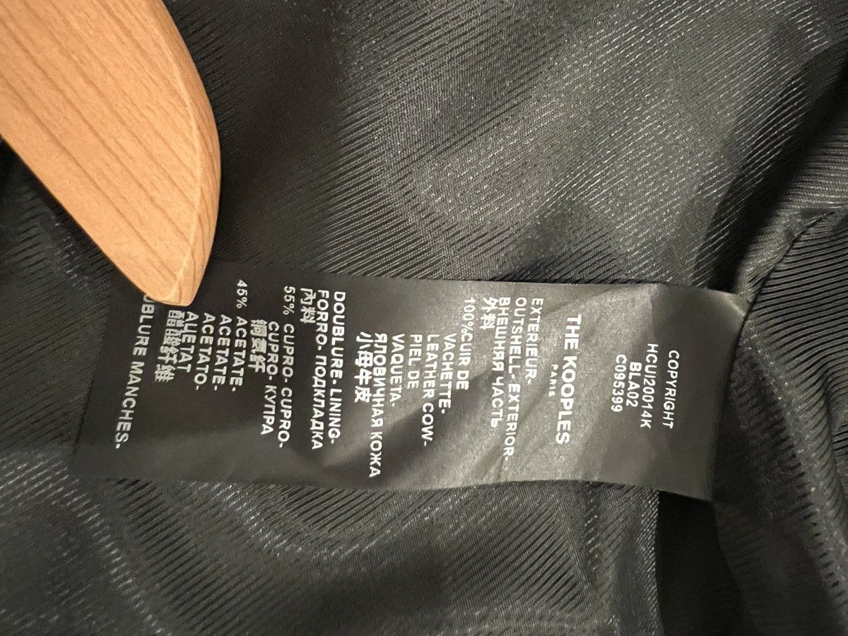 The Kooples The Kooples calfskin leather biker jacket Size US S / EU 44-46 / 1 - 9 Thumbnail