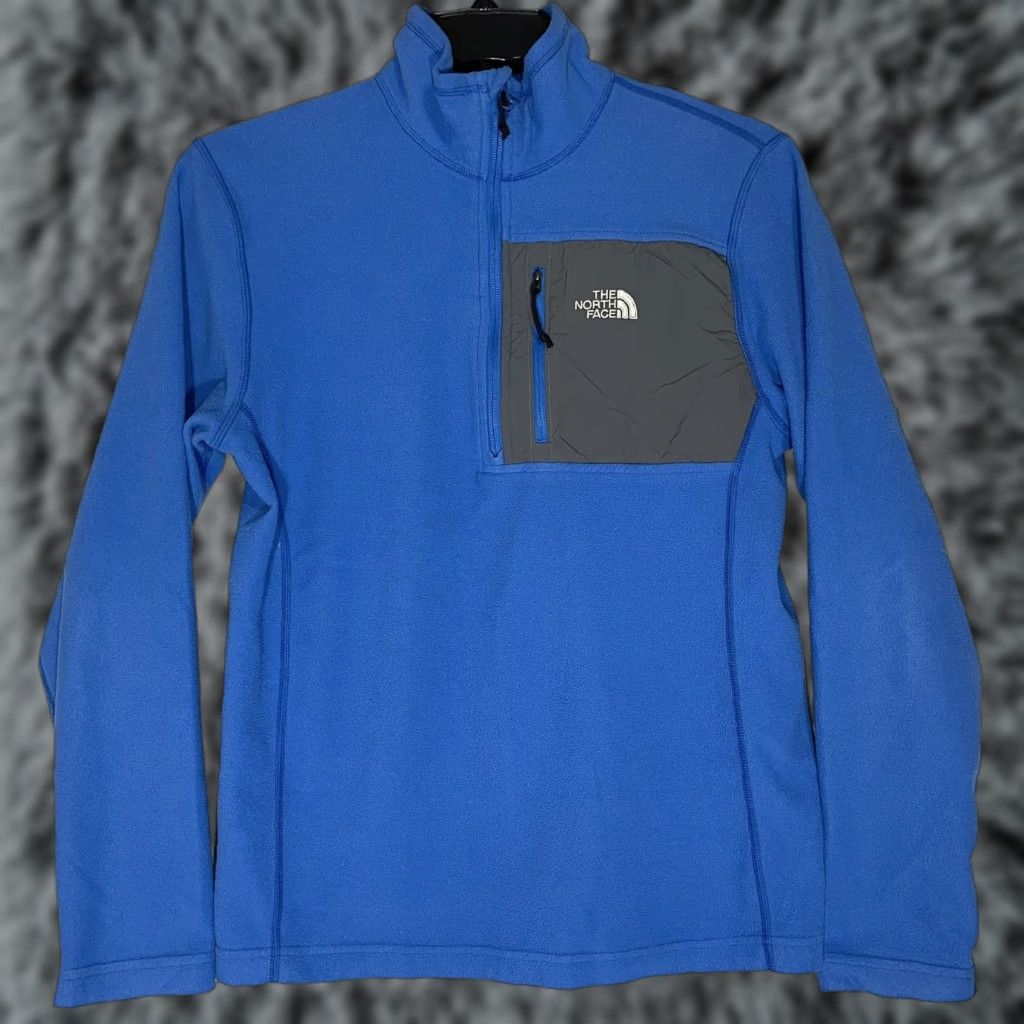 The North Face The North Face Pullover Jacket 1/4 Zip Fleece Light Blue S Regular Men Size US S / EU 44-46 / 1 - 1 Thumbnail
