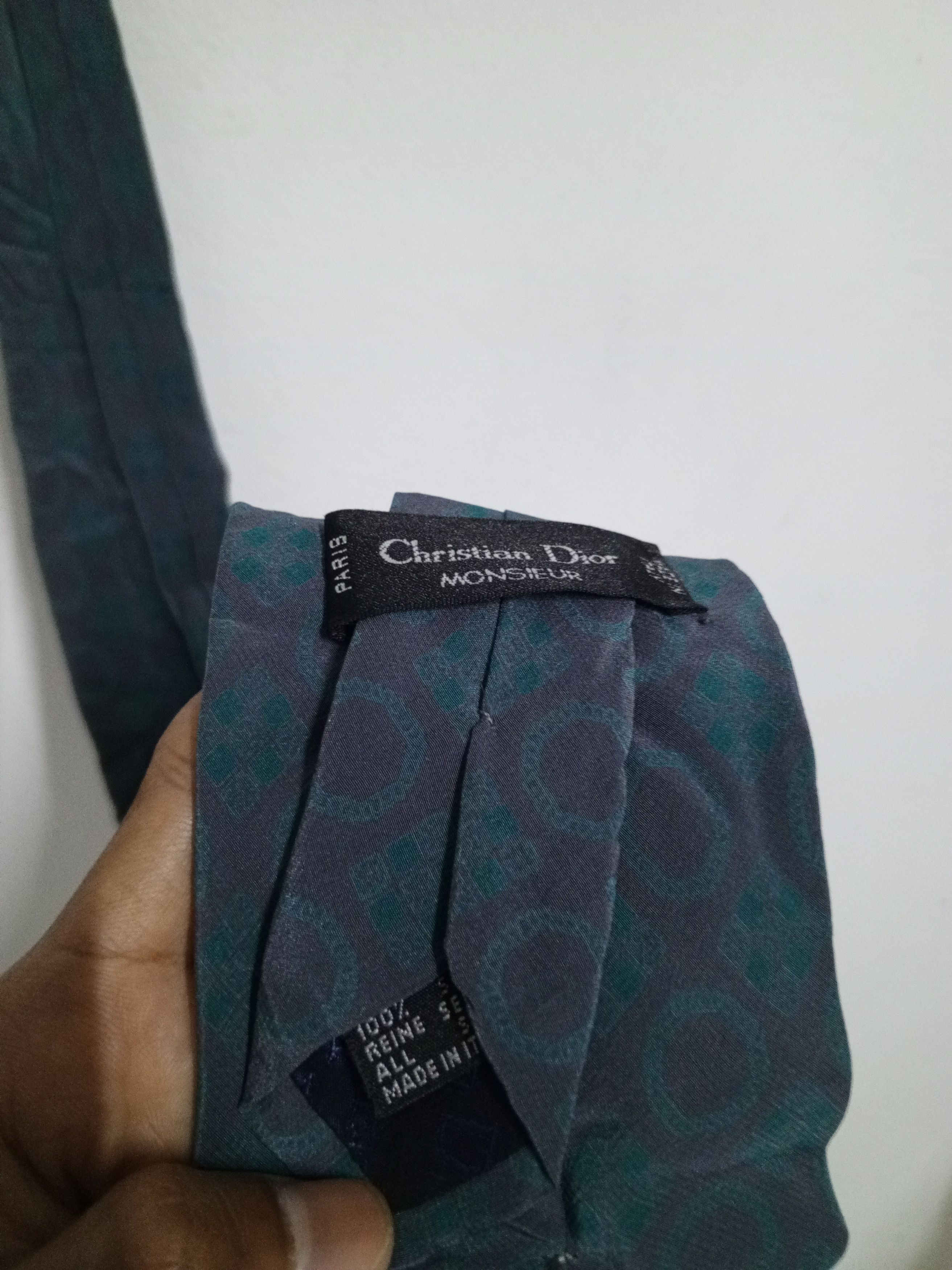 Christian Dior Monsieur Dior Neck tie Size ONE SIZE - 3 Thumbnail