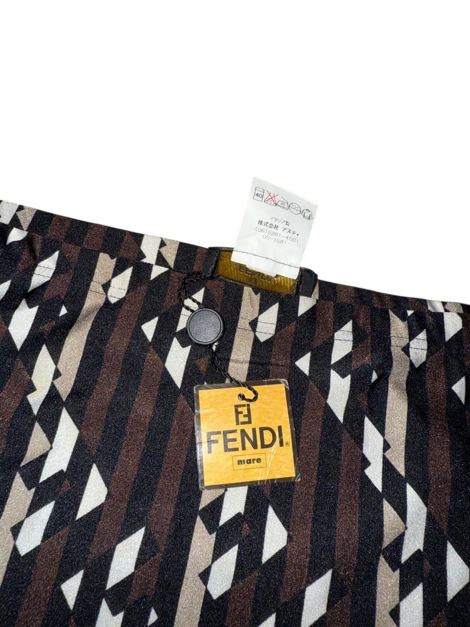 Fendi Fendi mare monogram mini skirt Size 27" / US 4 / IT 40 - 5 Thumbnail