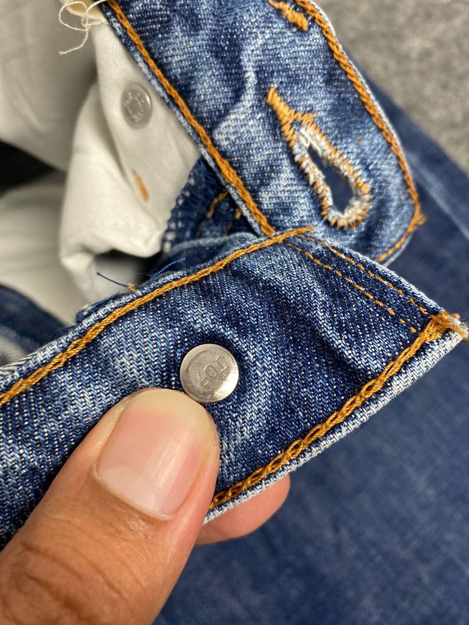 Levi's vintage levis 519 high waist denim nice design Size US 28 / EU 44 - 13 Thumbnail
