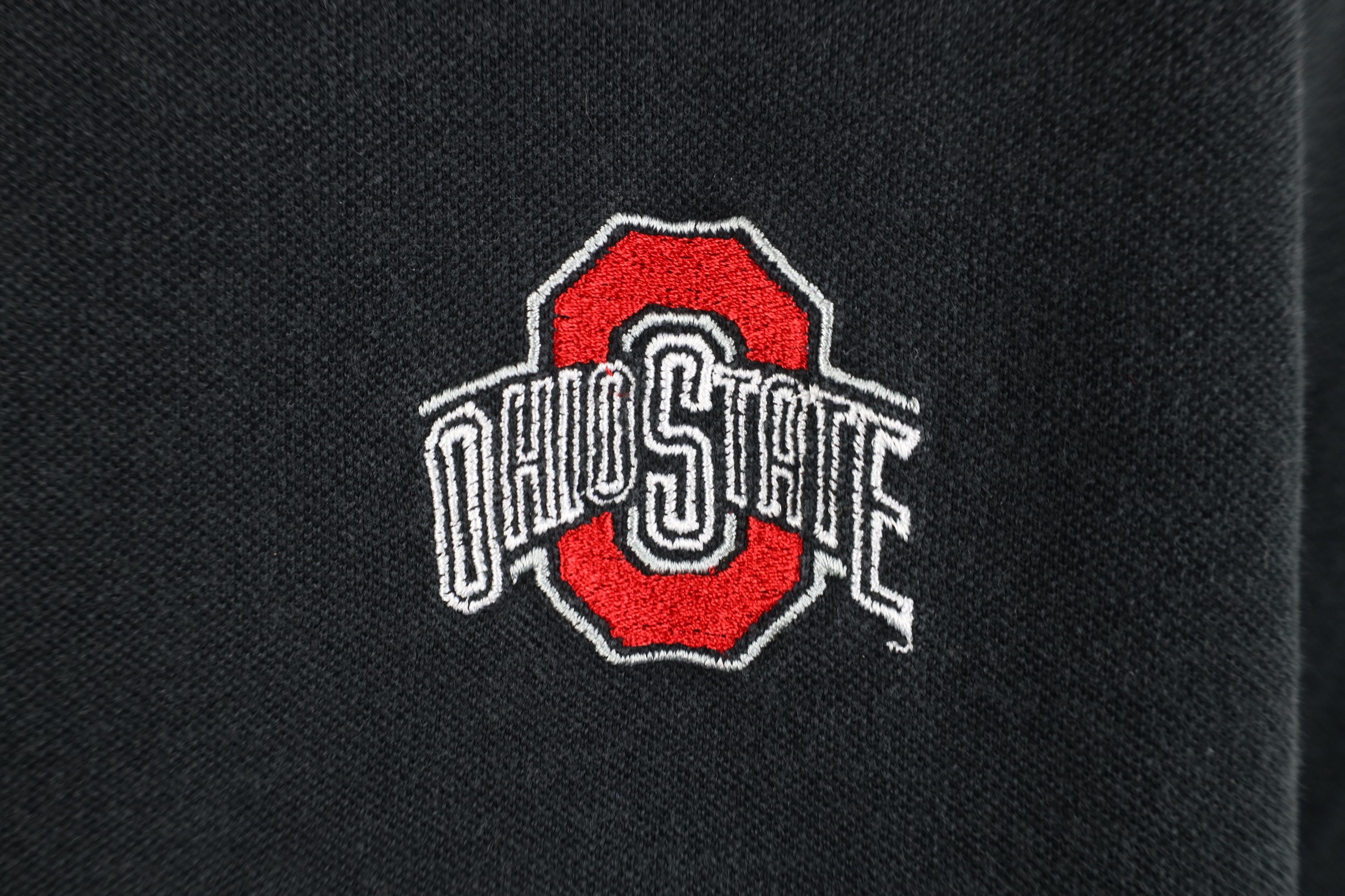 Vintage Vintage 90s State University Mock Neck Long Sleeve T-Shirt Size US L / EU 52-54 / 3 - 4 Thumbnail