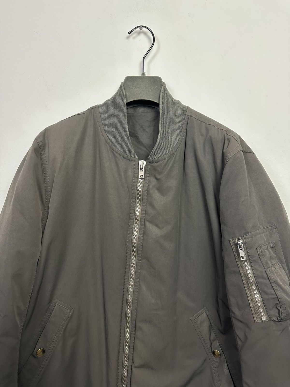 Rick Owens FW14 ‘MOODY’ Padded Bomber Jacket Size US L / EU 52-54 / 3 - 2 Thumbnail