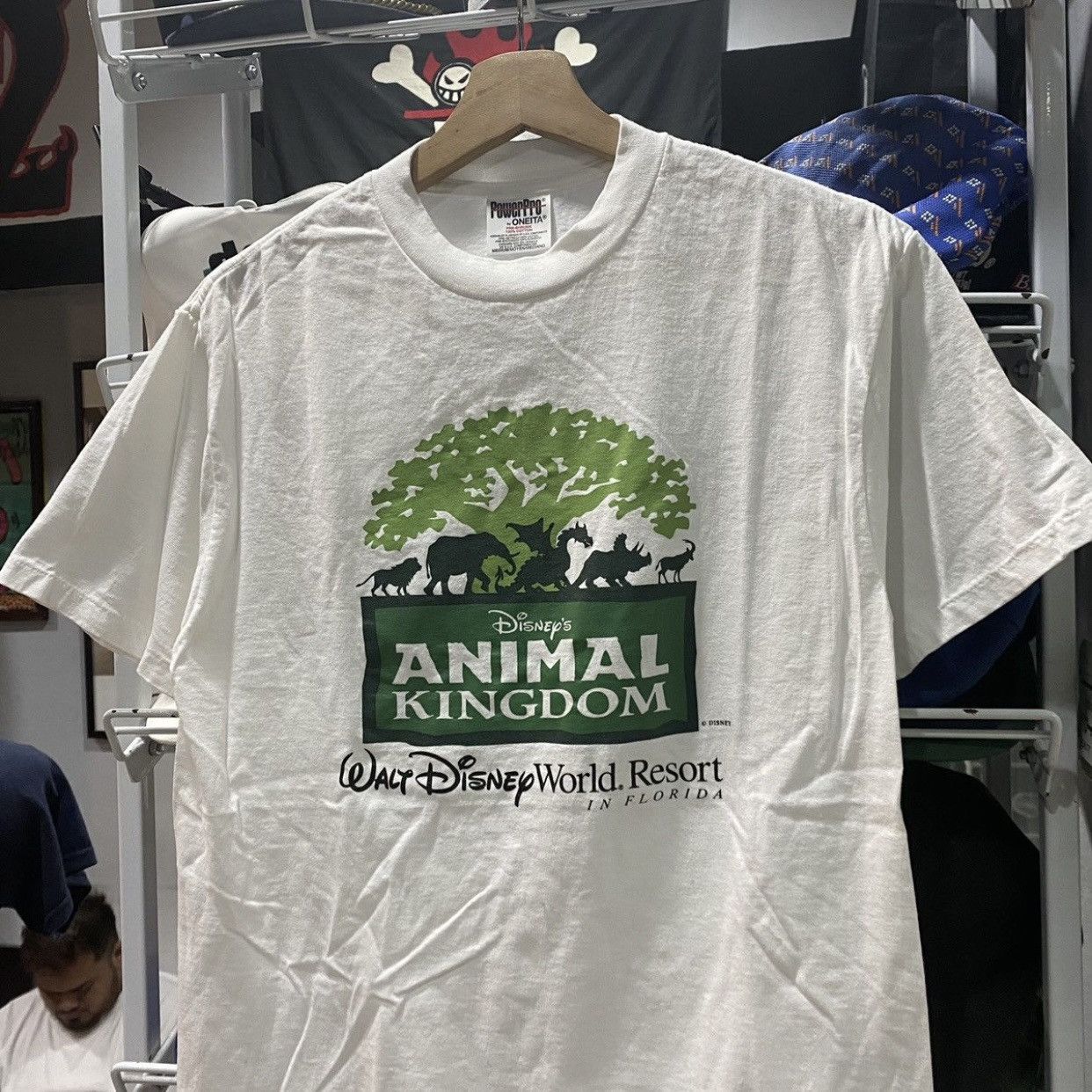 Disney Vintage 90s Disney Animal Kingdom T-Shirt Walt Disney World Size US M / EU 48-50 / 2 - 3 Thumbnail