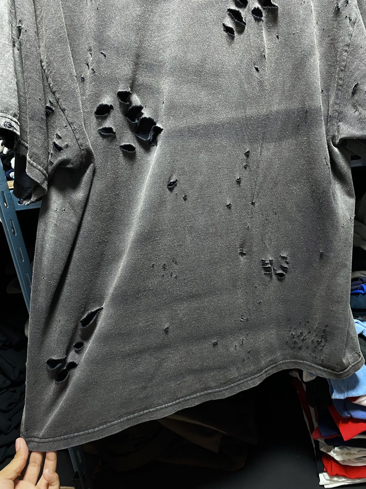 Bob Marley Sun Faded BOB MARLEY Thrashed Distressed T Shirt Size US XL / EU 56 / 4 - 9 Thumbnail