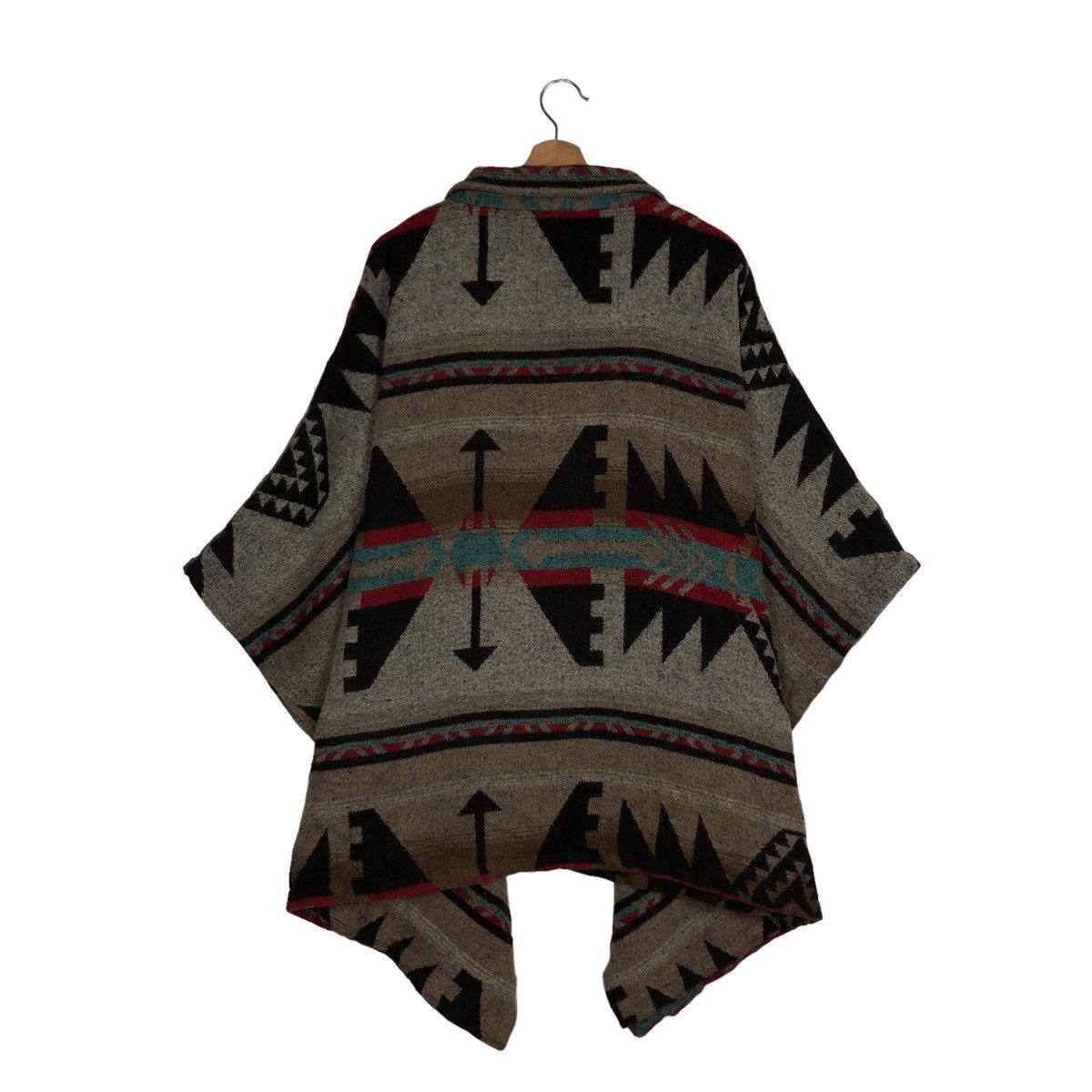 Japanese Brand VINTAGE WOOL NAVAJO AZTEC DESIGN JACKET JAPAN Size US S / EU 44-46 / 1 - 7 Thumbnail