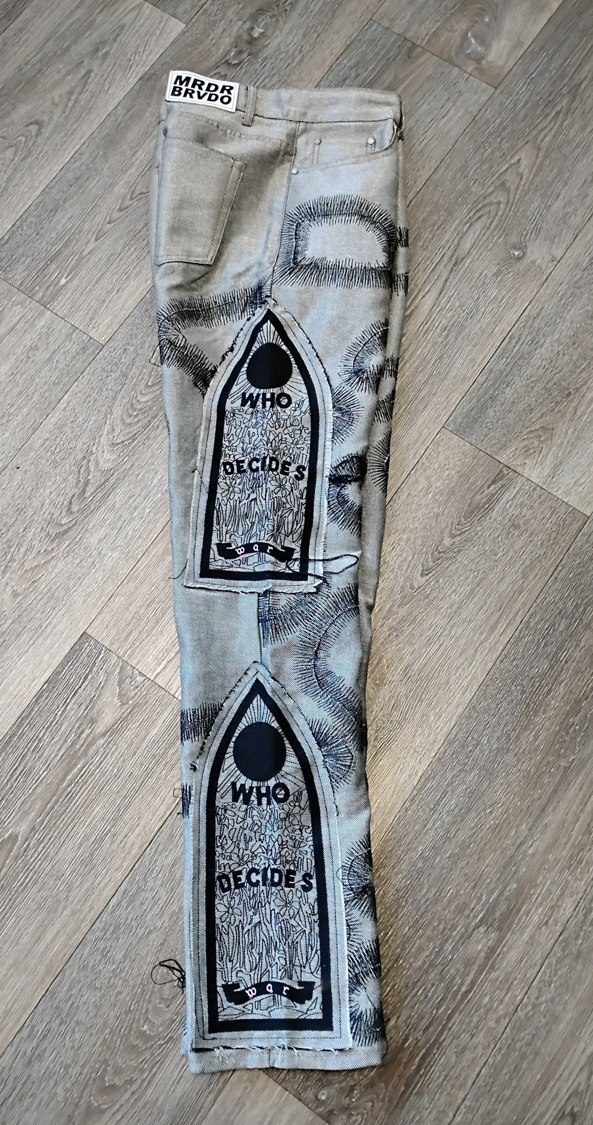 Who Decides War who decides war "Chrome Fusion" Denim Size US 34 / EU 50 - 3 Thumbnail