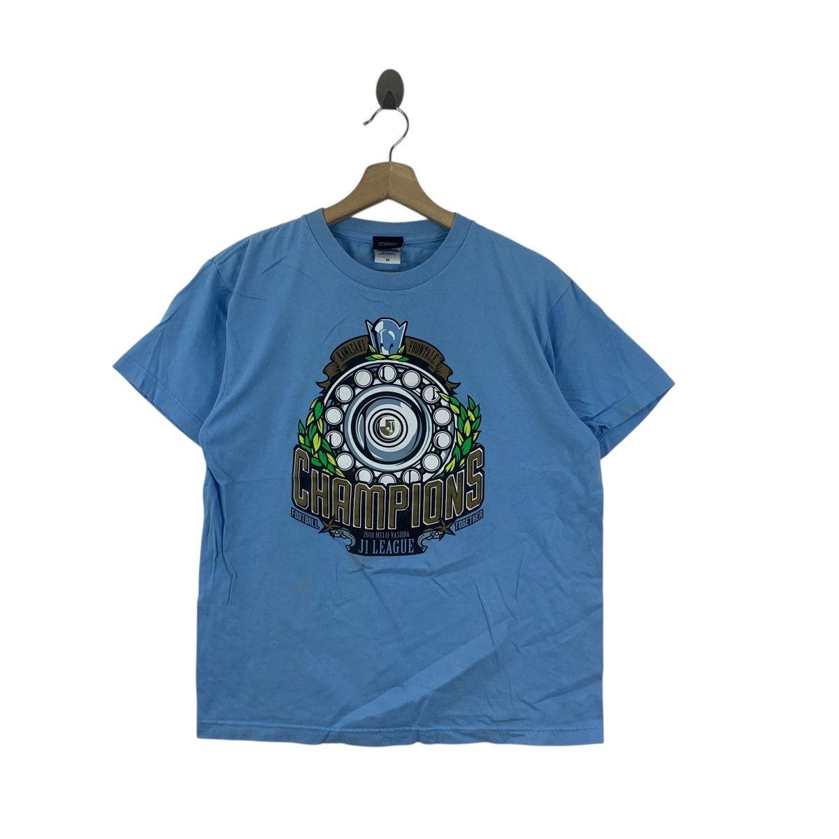 Other KAWASAKI FRONTALE FOOTBALL Champions J League Tee Shirt Size US M / EU 48-50 / 2 - 4 Thumbnail