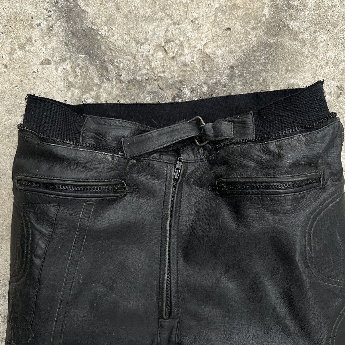 Leather Vintage Moto Leather Size 54 Y2K 00s Style USA Size US 38 / EU 54 - 8 Thumbnail