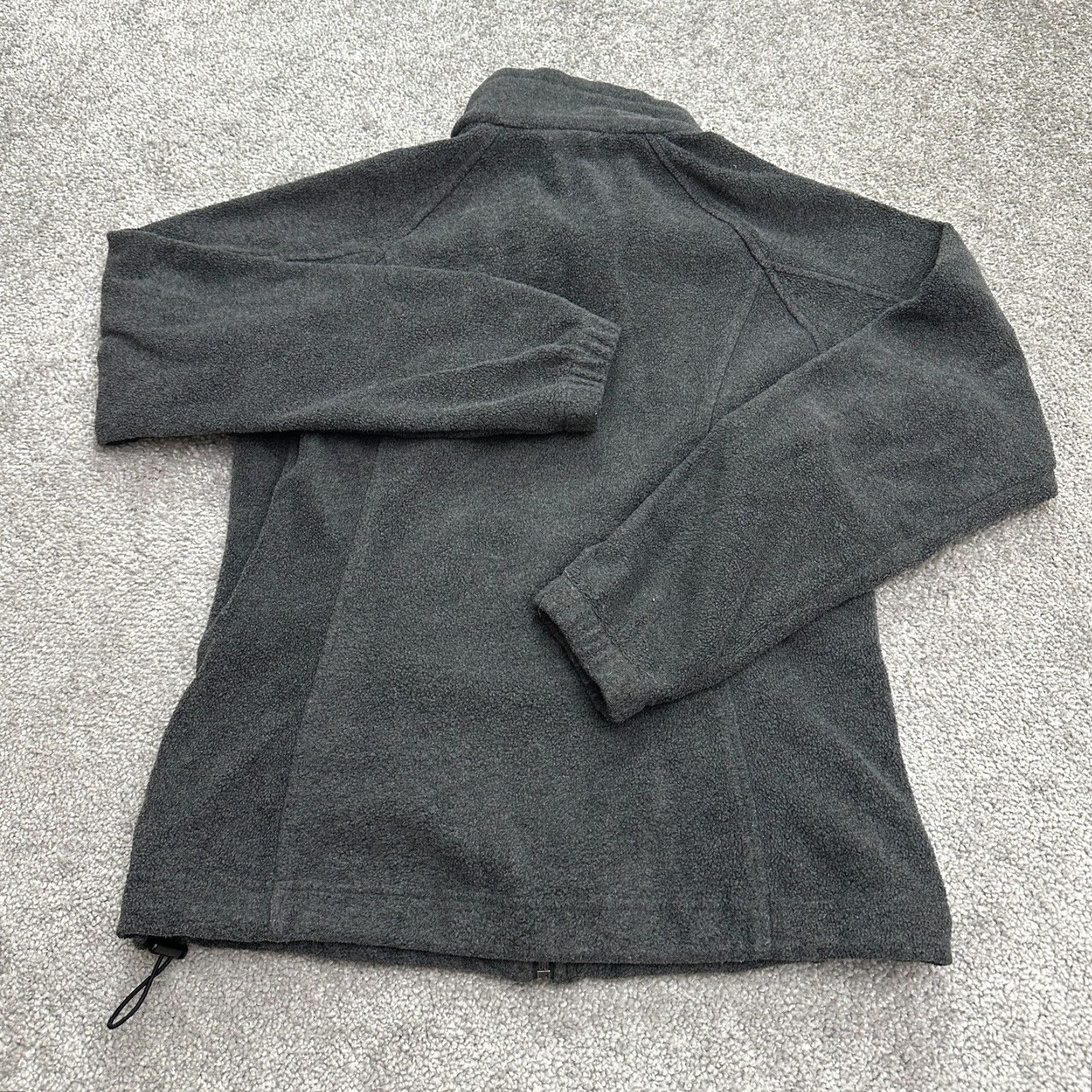 Vintage Columbia Benton Springs Fleece Jacket Womens Small Gray Full Zip Outdoor Hiking Size S / US 4 / IT 40 - 2 Thumbnail