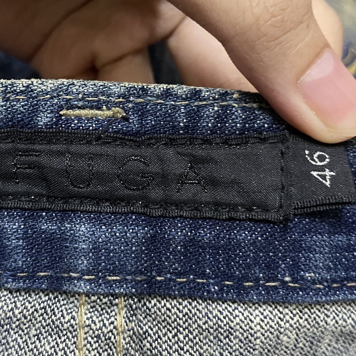 GOSTAR DE FUGA Very Rare Vintage Japanese Brand FUGA Flared Jeans 1990s Size US 33 - 9 Thumbnail