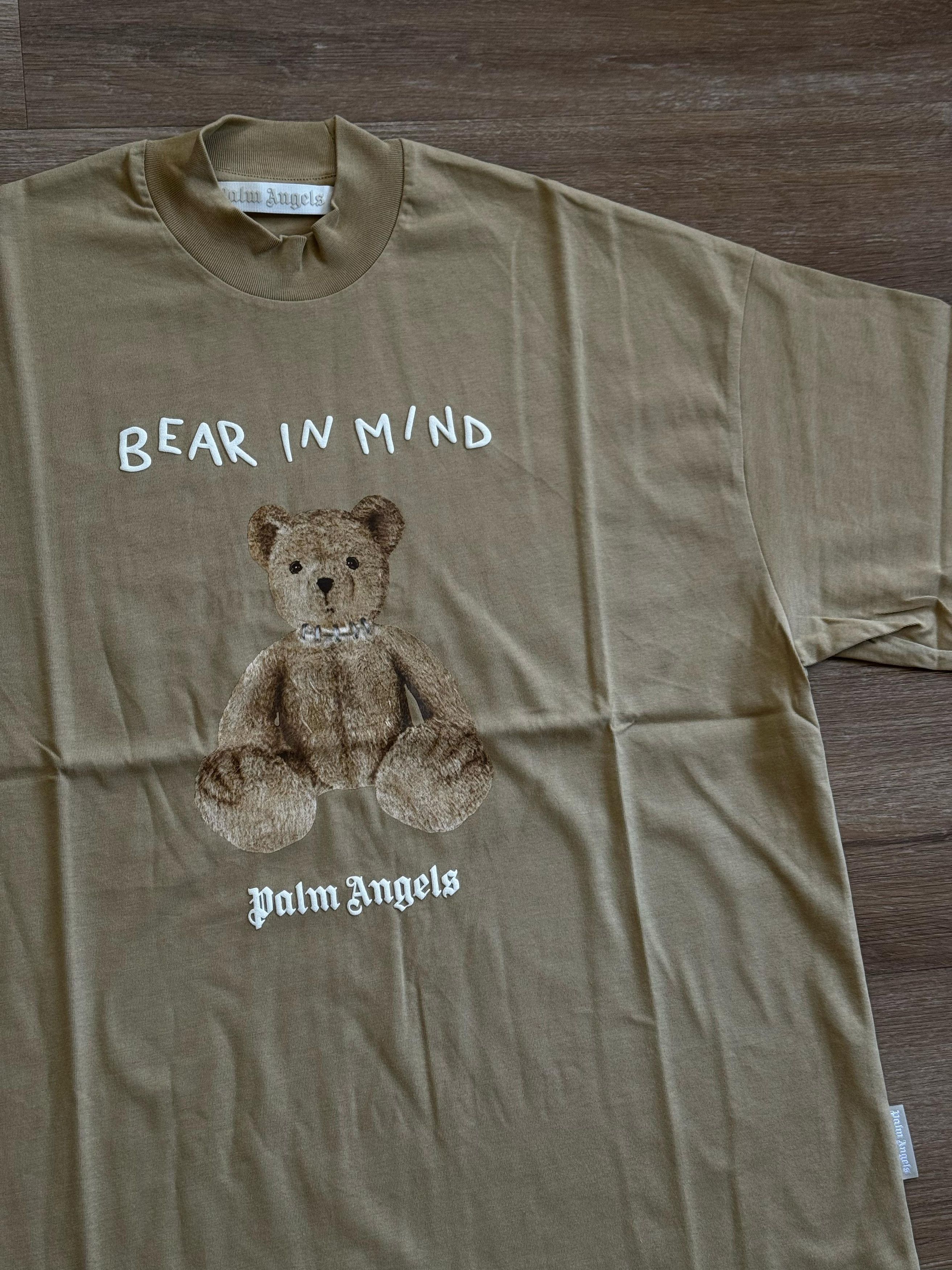 Palm Angels CC000021 Bear In Mind T-Shirt in Beige Size US S / EU 44-46 / 1 - 3 Thumbnail