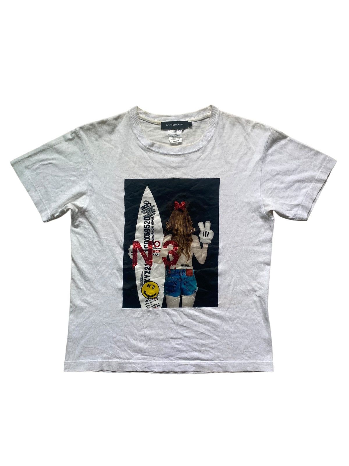 Hysteric Glamour × Japanese Brand × Vintage Jack Rose Graphic Tee Size US S / EU 44-46 / 1 - 1 Thumbnail