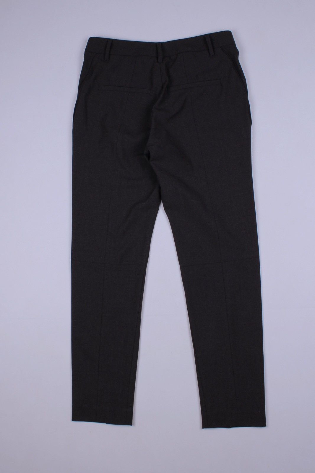 Brunello Cucinelli × Designer BRUNELLO CUCINELLI Wool Blend Dark Gray Ankle Pants Size 27" / US 4 / IT 40 - 16 Thumbnail
