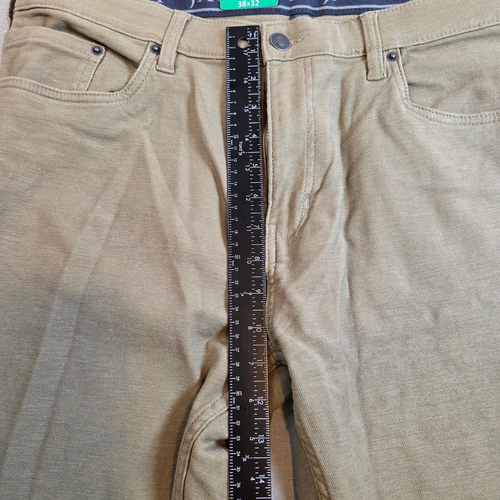 JACHS NY JACHS NY Straight Fit Tan Flex Waist Pants 38x32 NWT Size US 38 / EU 54 - 8 Thumbnail