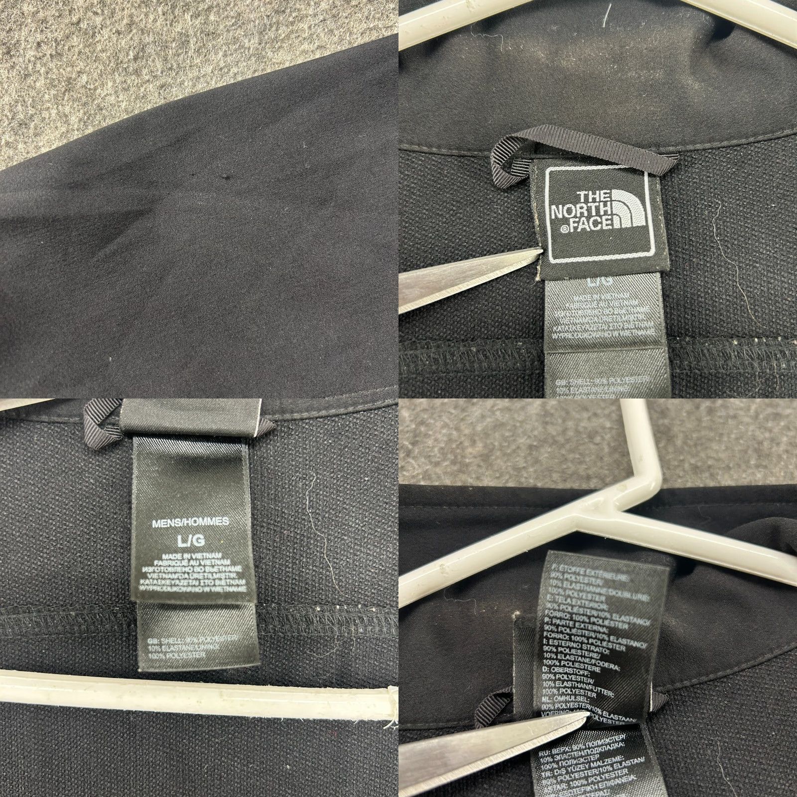 The North Face **The North Face Men's Windbreaker Jacket L Black Regular Fit** The North Face Men's Windbreaker Jacket L Black Regular Fit Size US L / EU 52-54 / 3 - 8 Thumbnail