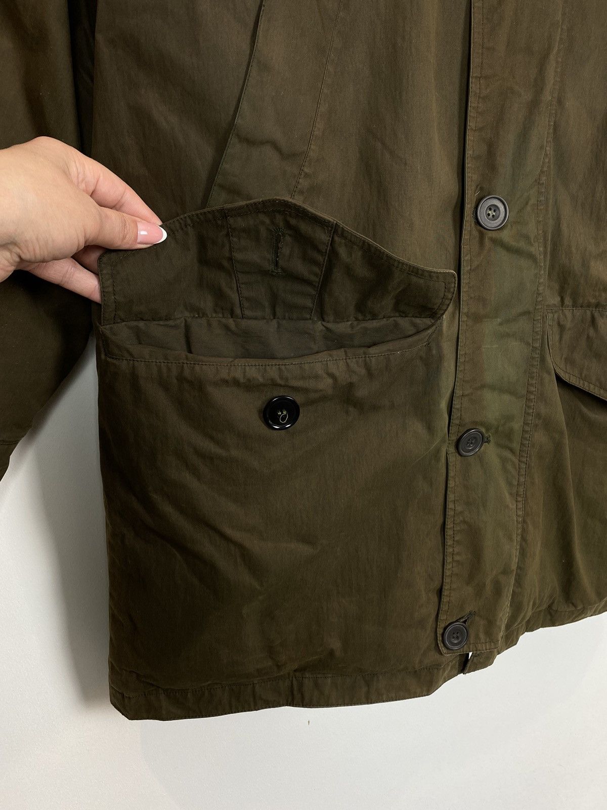 Hackett Hackett London Full Zip Long Sleeve Down Parka Jacket Coat Size US M / EU 48-50 / 2 - 4 Thumbnail