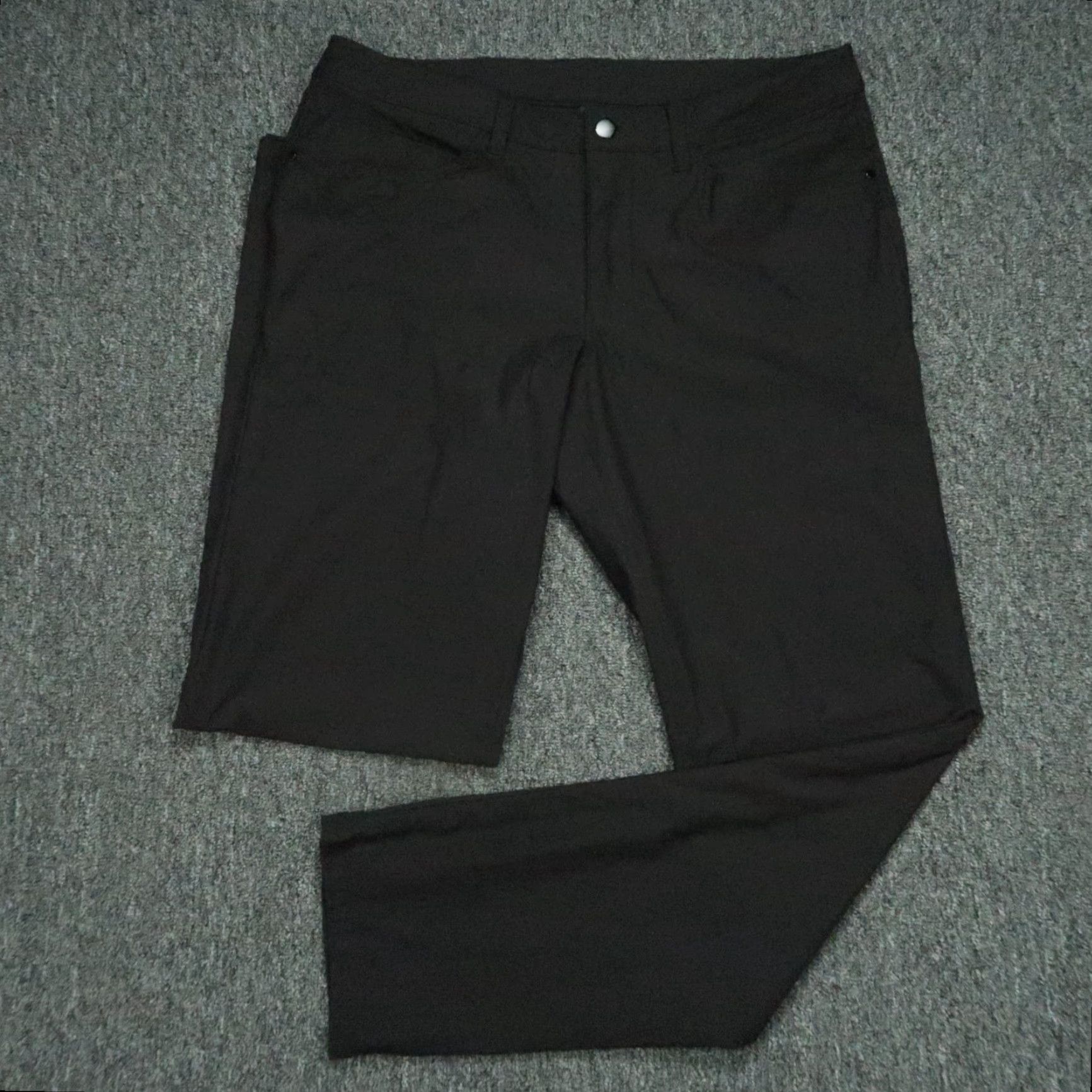 Lululemon Lululemon Pants Men 34x33 Black ABC Classic 5 Pocket Trouser Warpstreme Shirt? Size US 34 / EU 50 - 2 Thumbnail