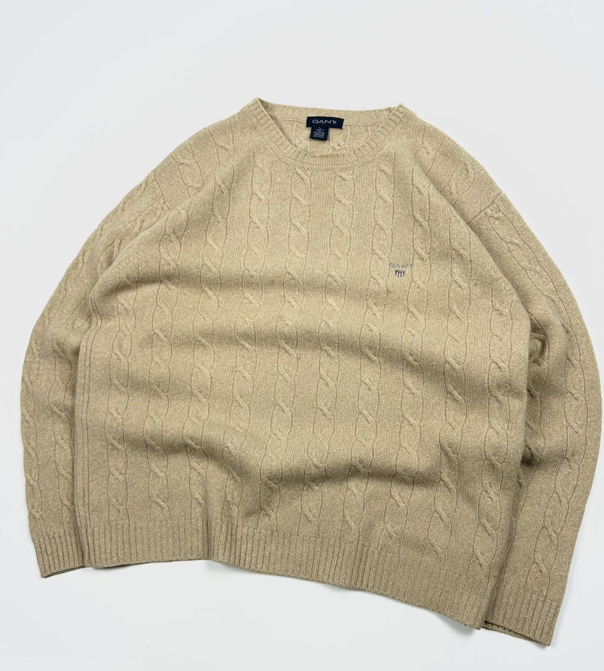 Gant × Vintage Vintage Gant Knited Wool Sweater Size US L / EU 52-54 / 3 - 2 Thumbnail