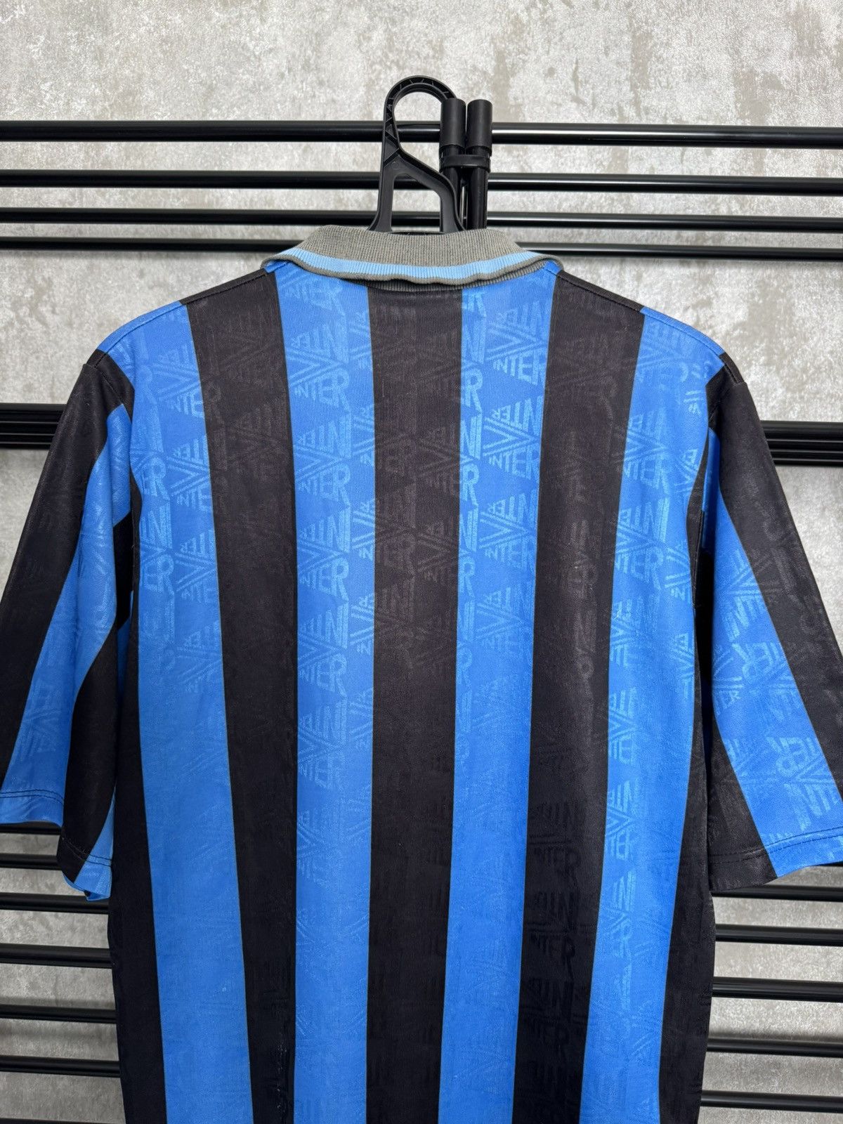 Umbro Vintage Inter Milan 1992-94 Home Umbro Jersey Shirt Size US L / EU 52-54 / 3 - 14 Thumbnail