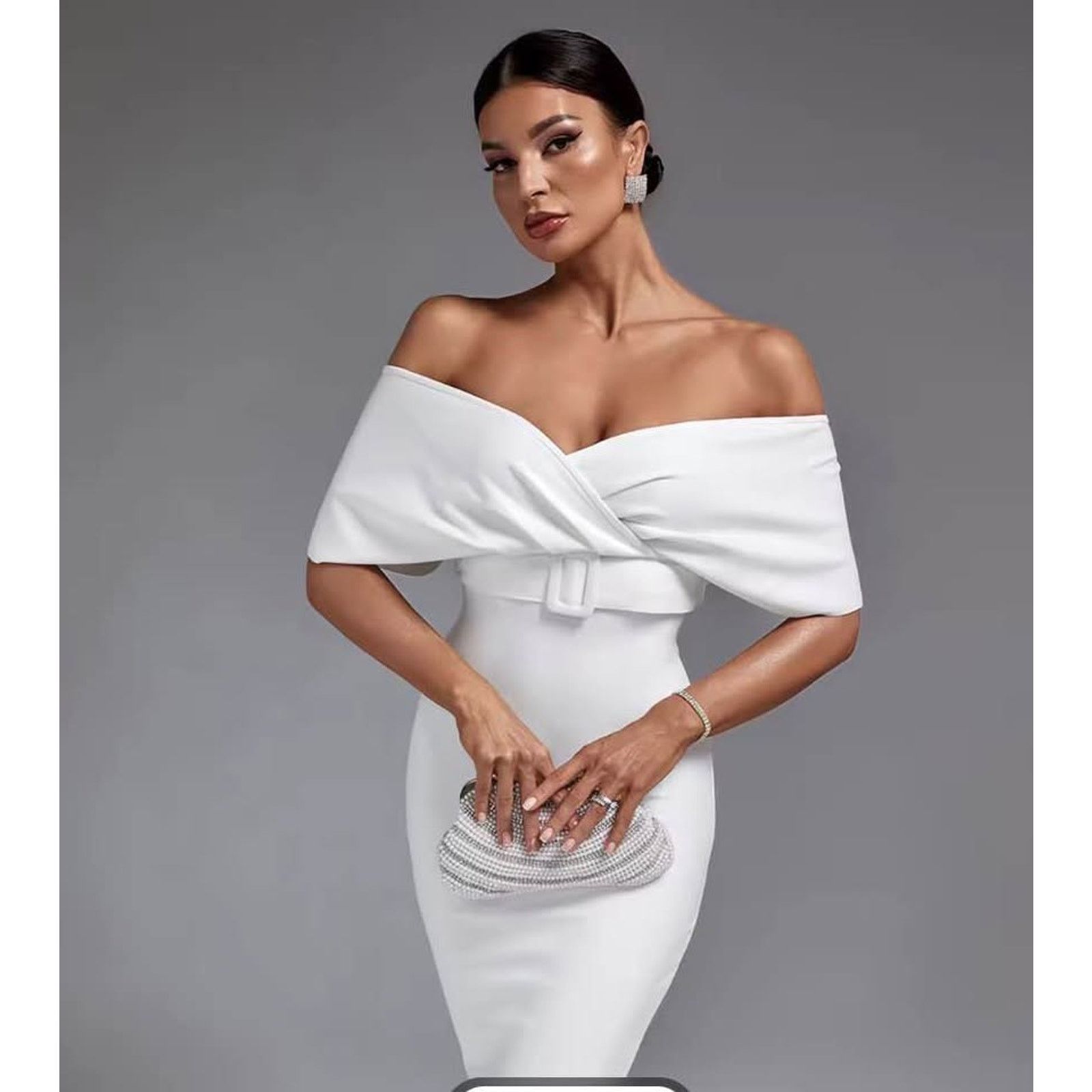 Other New White midi dress size XS Size XS / US 0-2 / IT 36-38 - 4 Thumbnail