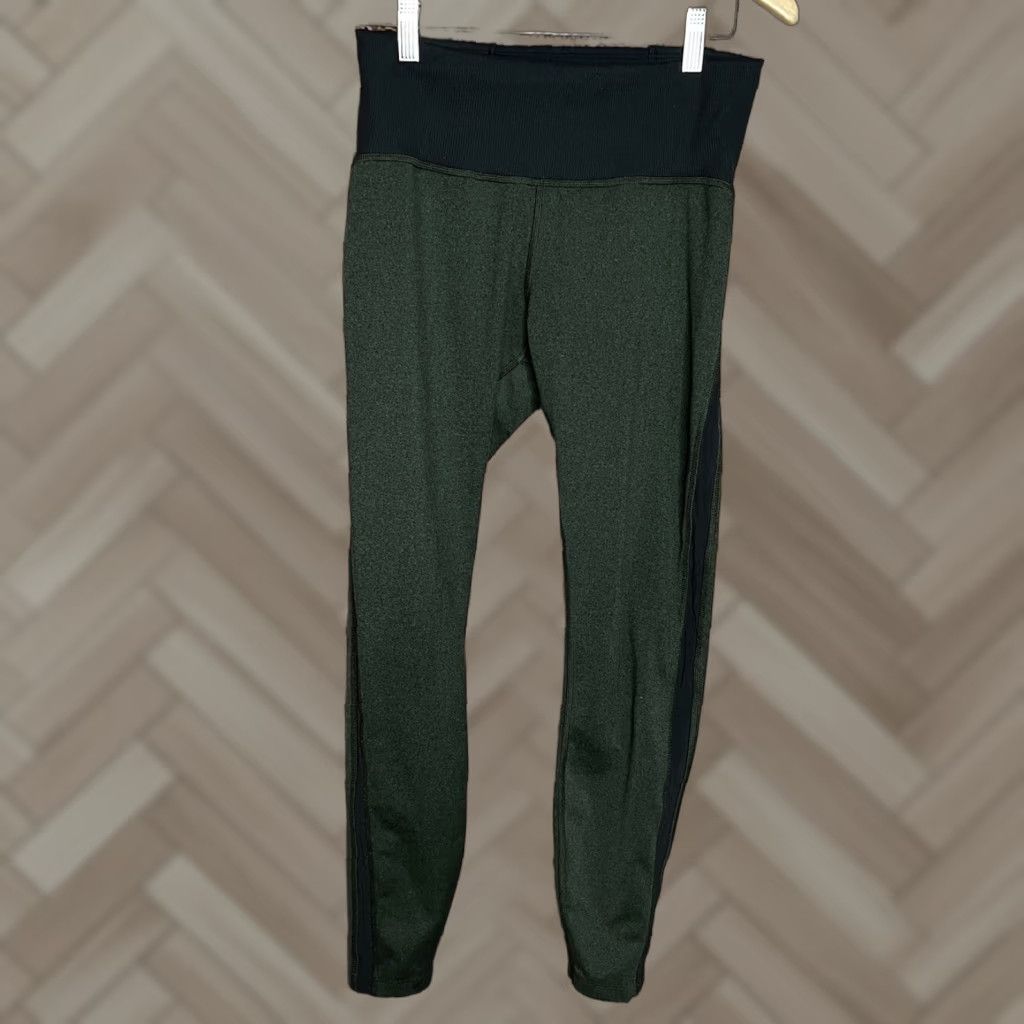 Vintage REI Womens Green Outdoor Hiking Leggings Size Medium - Leggings Womens Green Outdoor Activewear Size M Compression Hiking 26 inch inseam Size 32" / US 10 / IT 46 - 1 Thumbnail