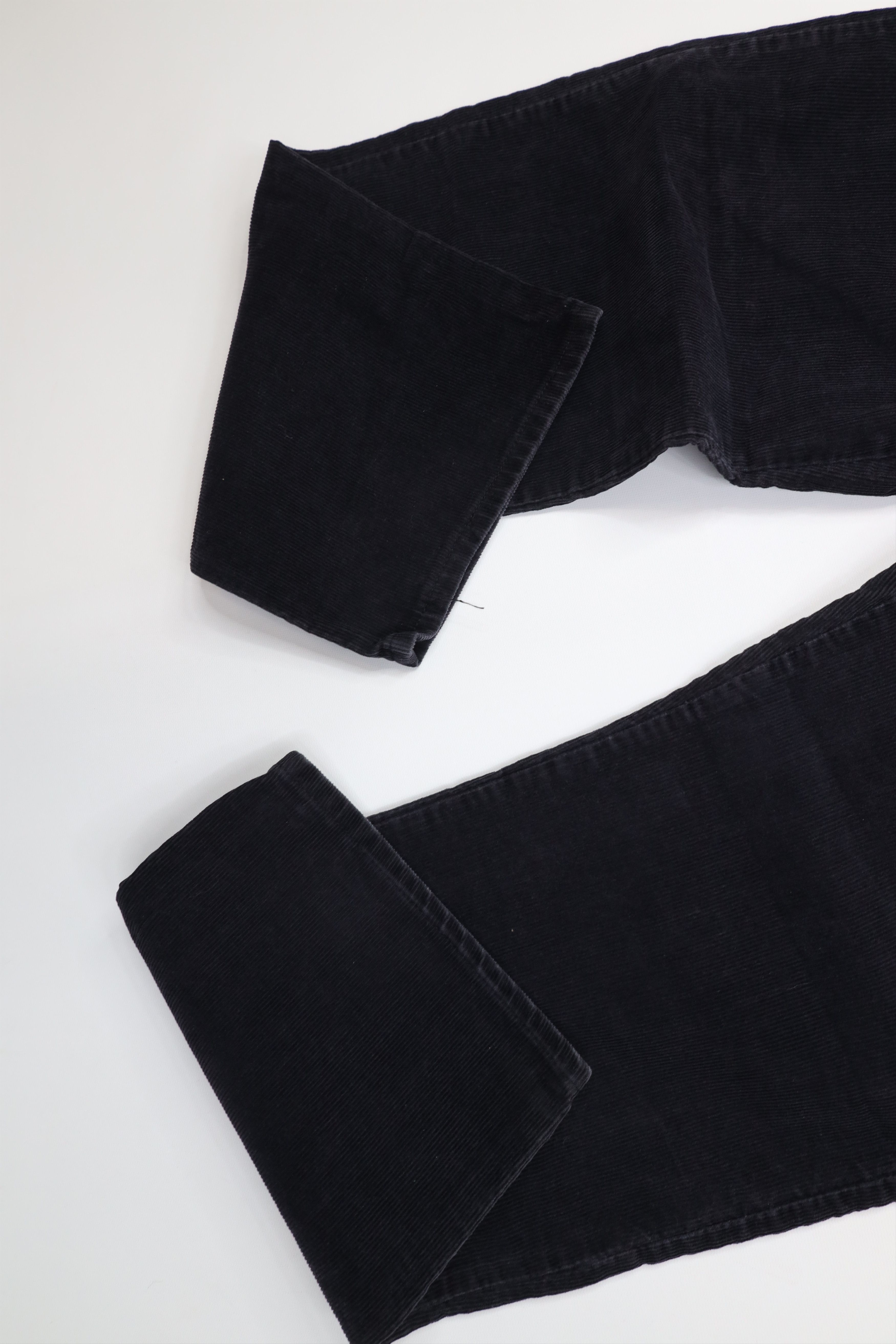 Vintage Vintage 70s Streetwear Wide Leg Corduroy Pants Dark Blue USA Size US 38 / EU 54 - 5 Thumbnail