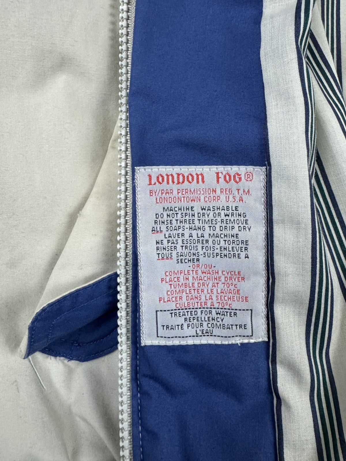 London Fog × Vintage 1990’s London Fog Double Collar Jacket Size US L / EU 52-54 / 3 - 7 Thumbnail