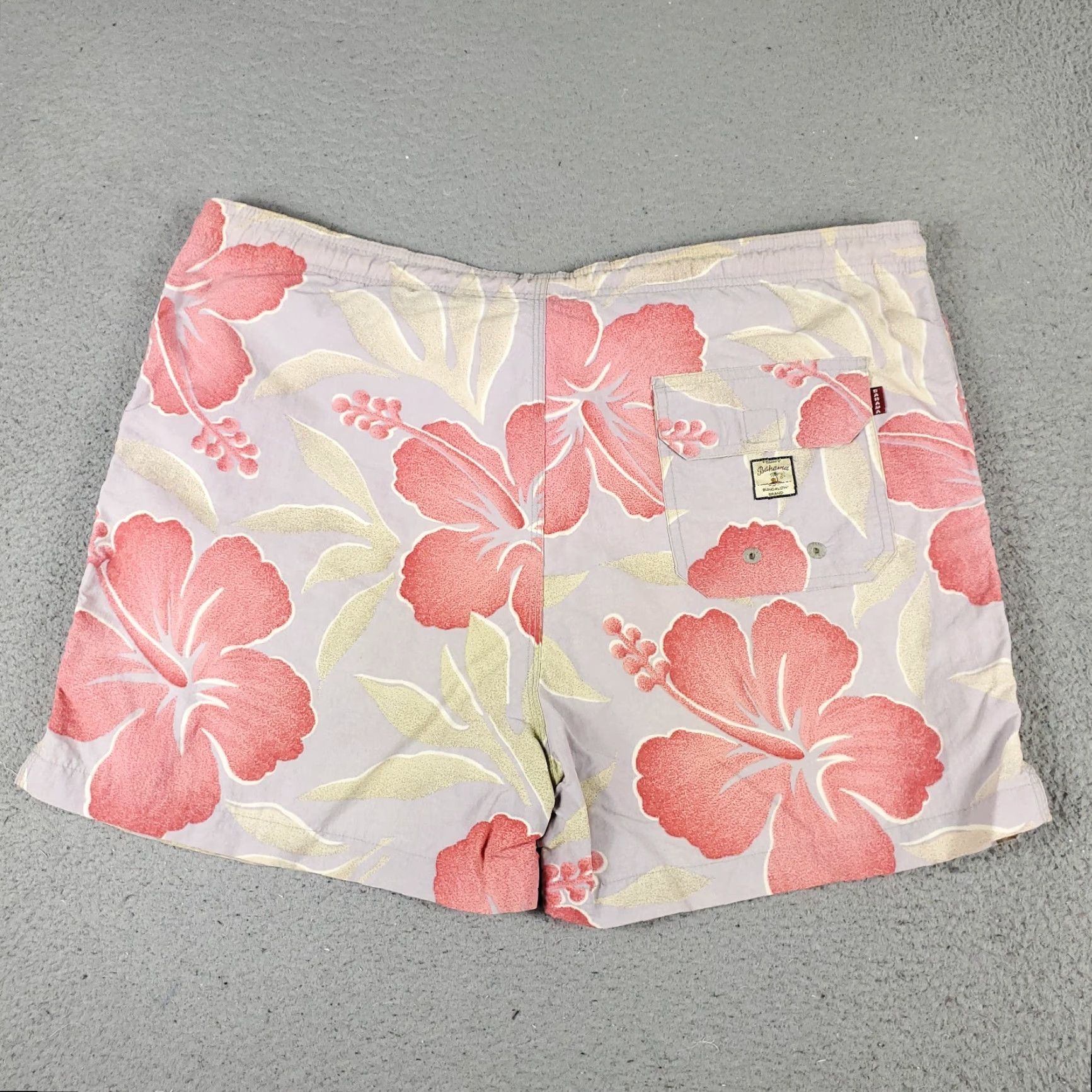 Tommy Bahama Tommy Bahama Shorts Mens Medium Pink Floral Beach Trunks Size US 31 - 6 Thumbnail