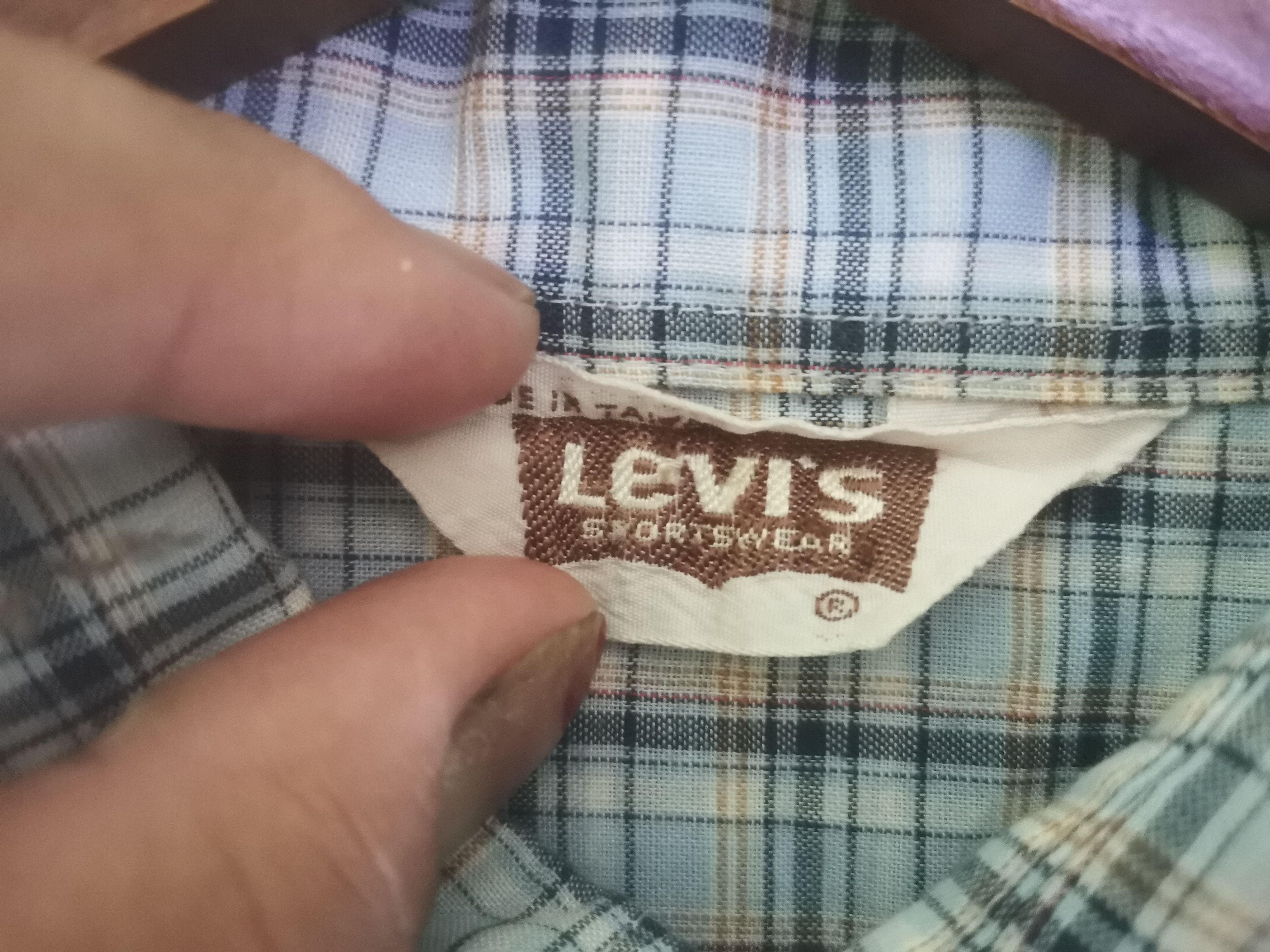 Levi's Vintage Clothing × Vintage Rare vintage 80s Levi's shirt button ups Size US M / EU 48-50 / 2 - 3 Thumbnail