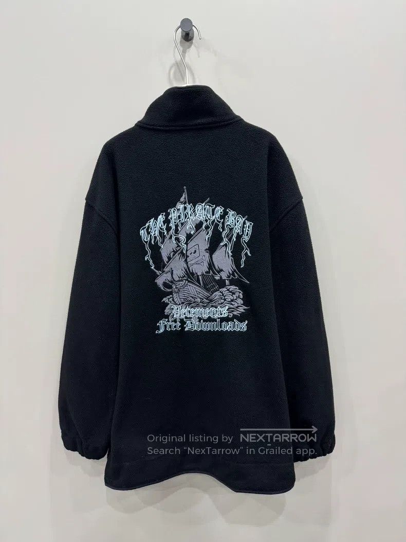 Vetements Vetements Pirate Ship Fleece Jacket Size US S / EU 44-46 / 1 - 2 Thumbnail