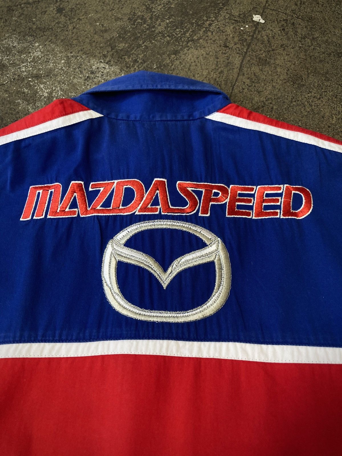 Formula 1 × NASCAR × Vintage Vintage 90s Mazda Speed Racing Shirt Size US M / EU 48-50 / 2 - 12 Thumbnail