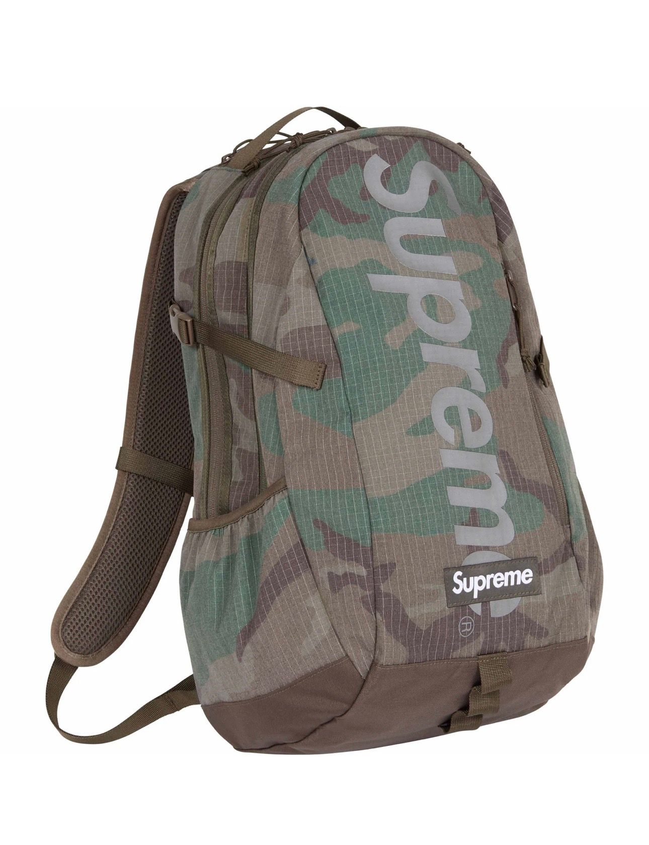 Supreme Supreme Backpack (SS24) Woodland Camo | Grailed